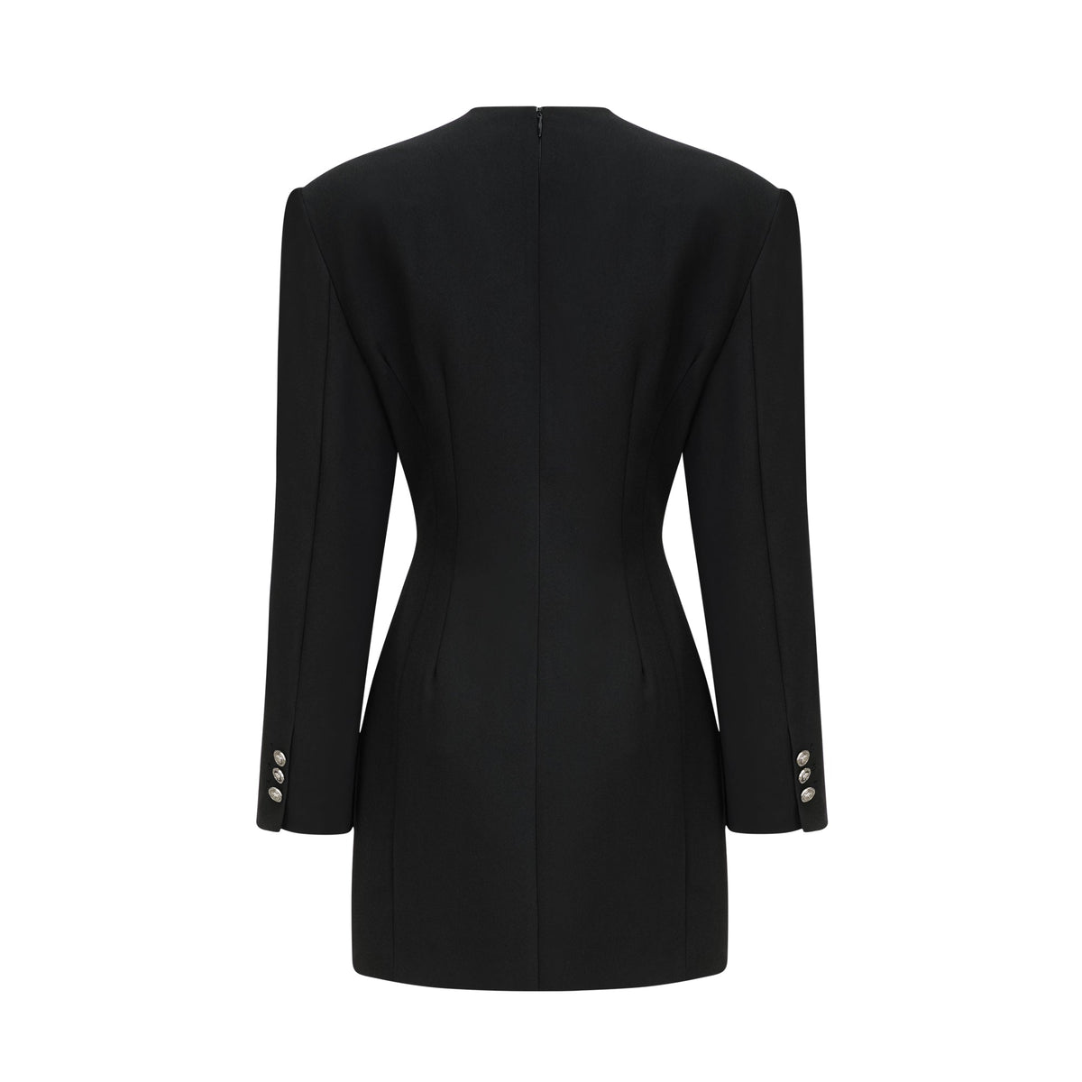 Magali black hourglass mini dress (Final Sale)
