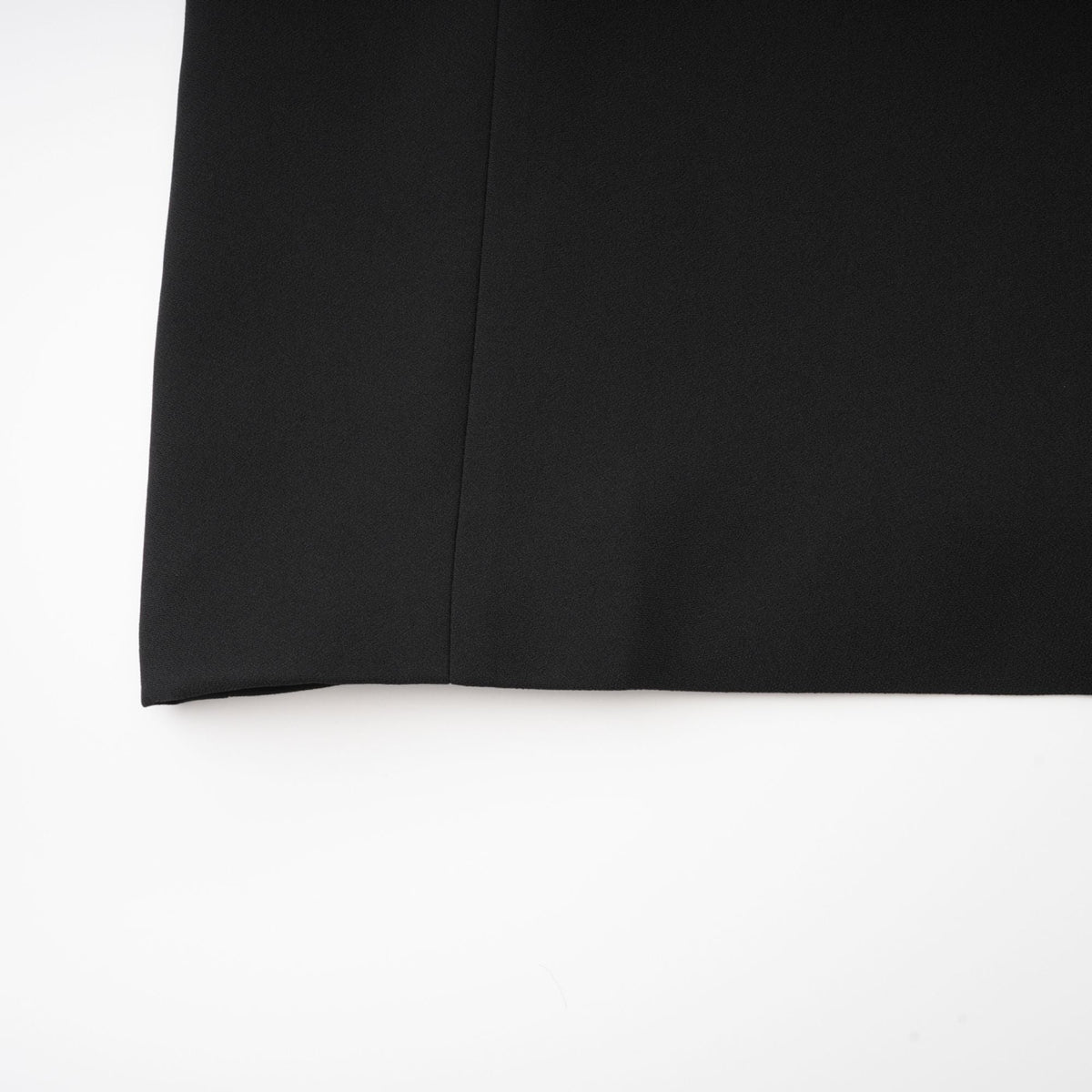 Magali black hourglass shoulder-padded mini dress - Black
