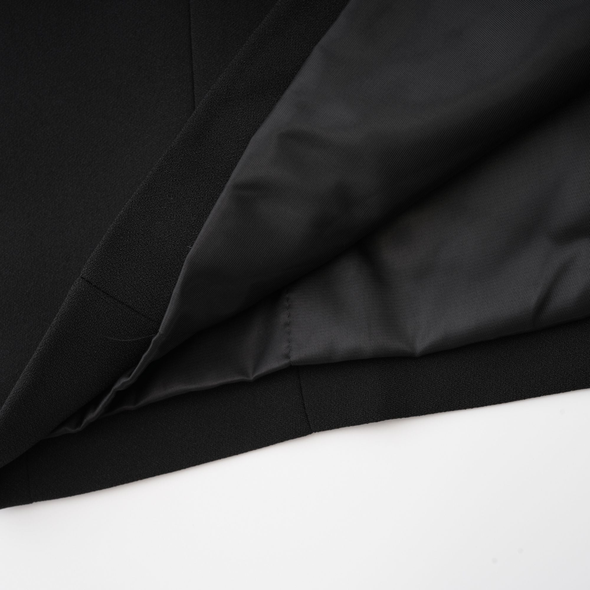 Magali black hourglass mini dress
