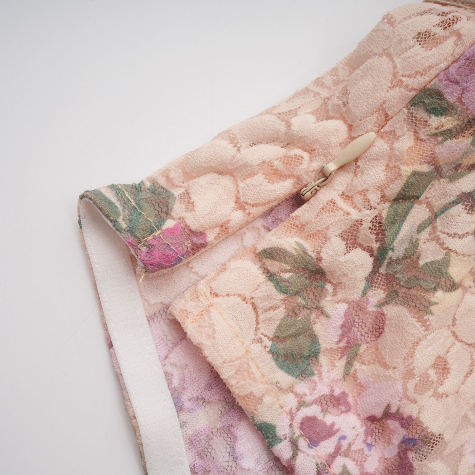 Gaëlle floral-print vest top & skirt matching set (US Only)