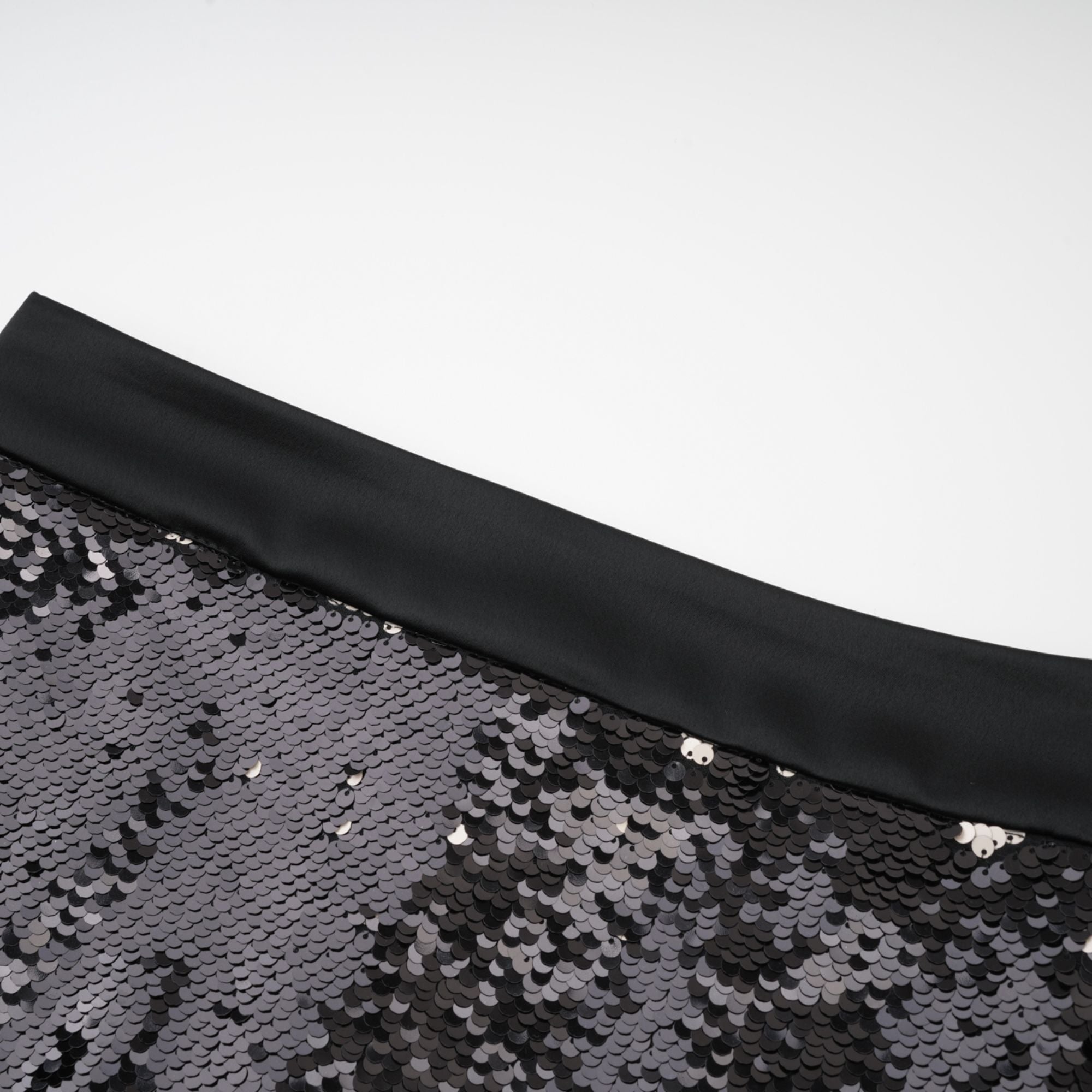 Magali black sequin mini skirt (US Only)