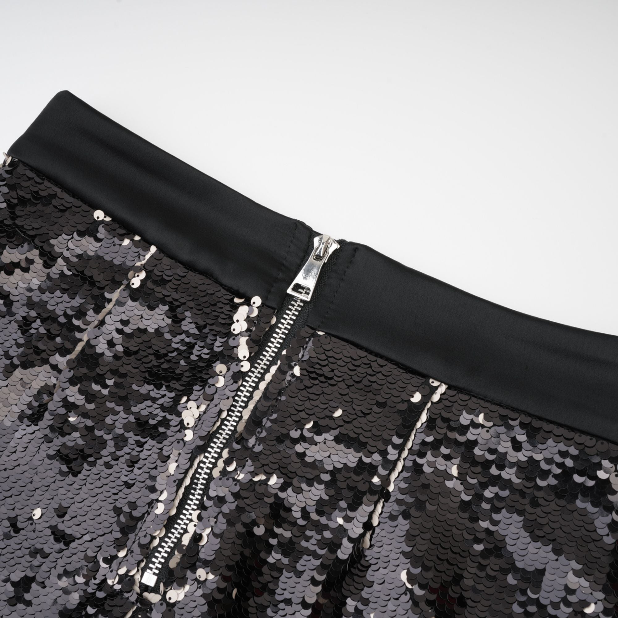 Magali black sequin mini skirt (US Only)