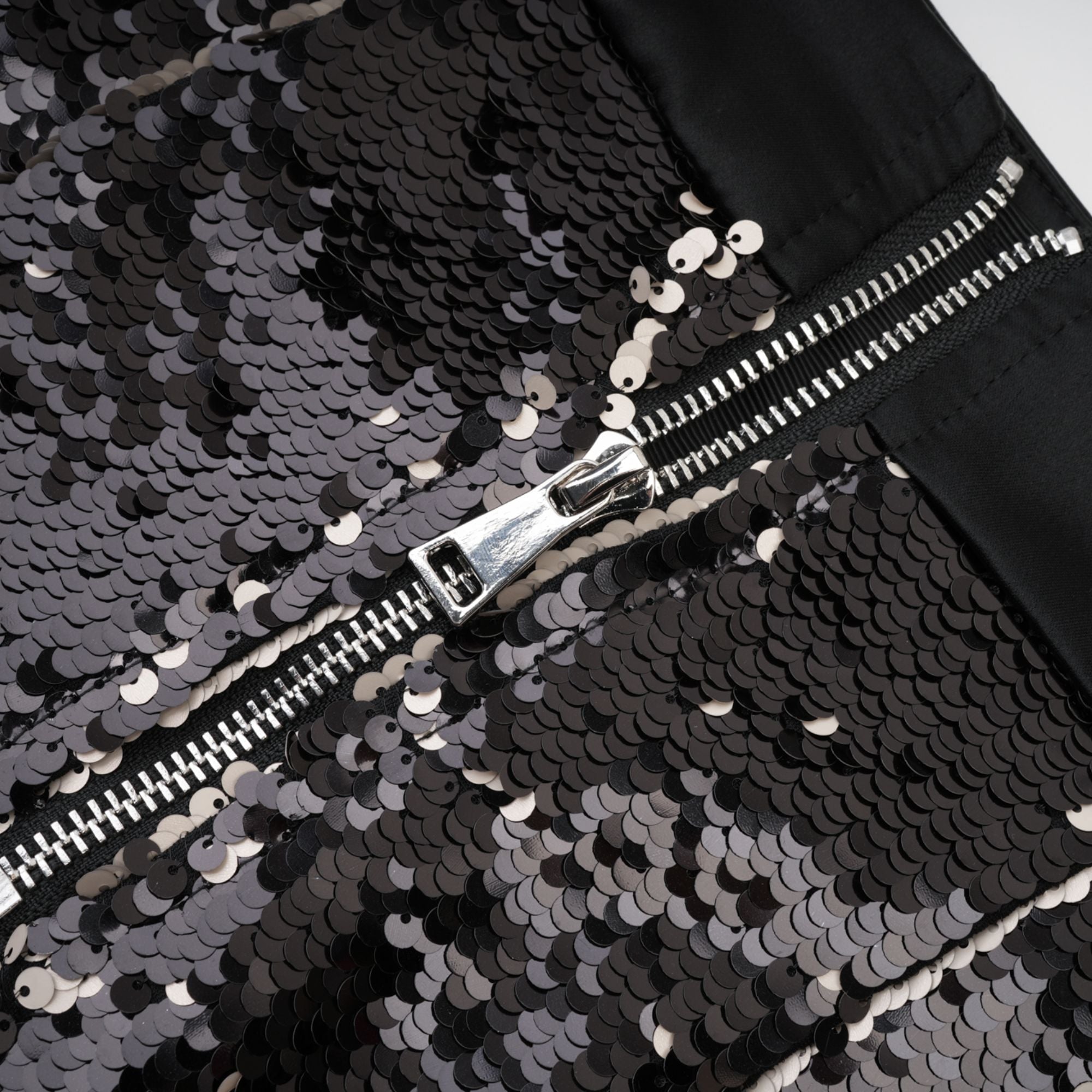 Magali black sequin mini skirt (US Only)