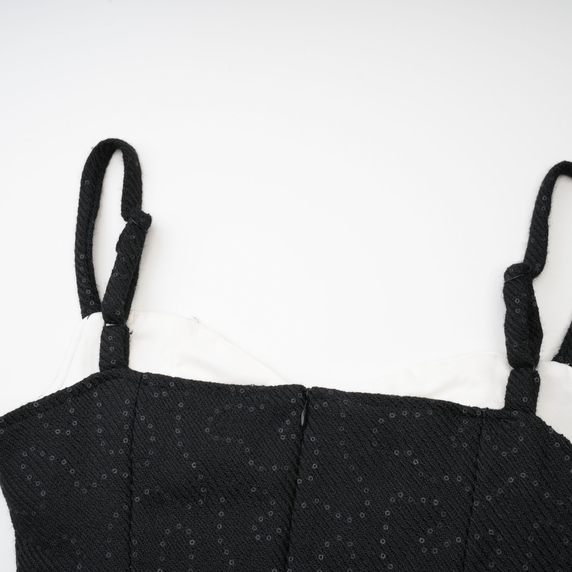 Amore crystal sequinned dress - Black