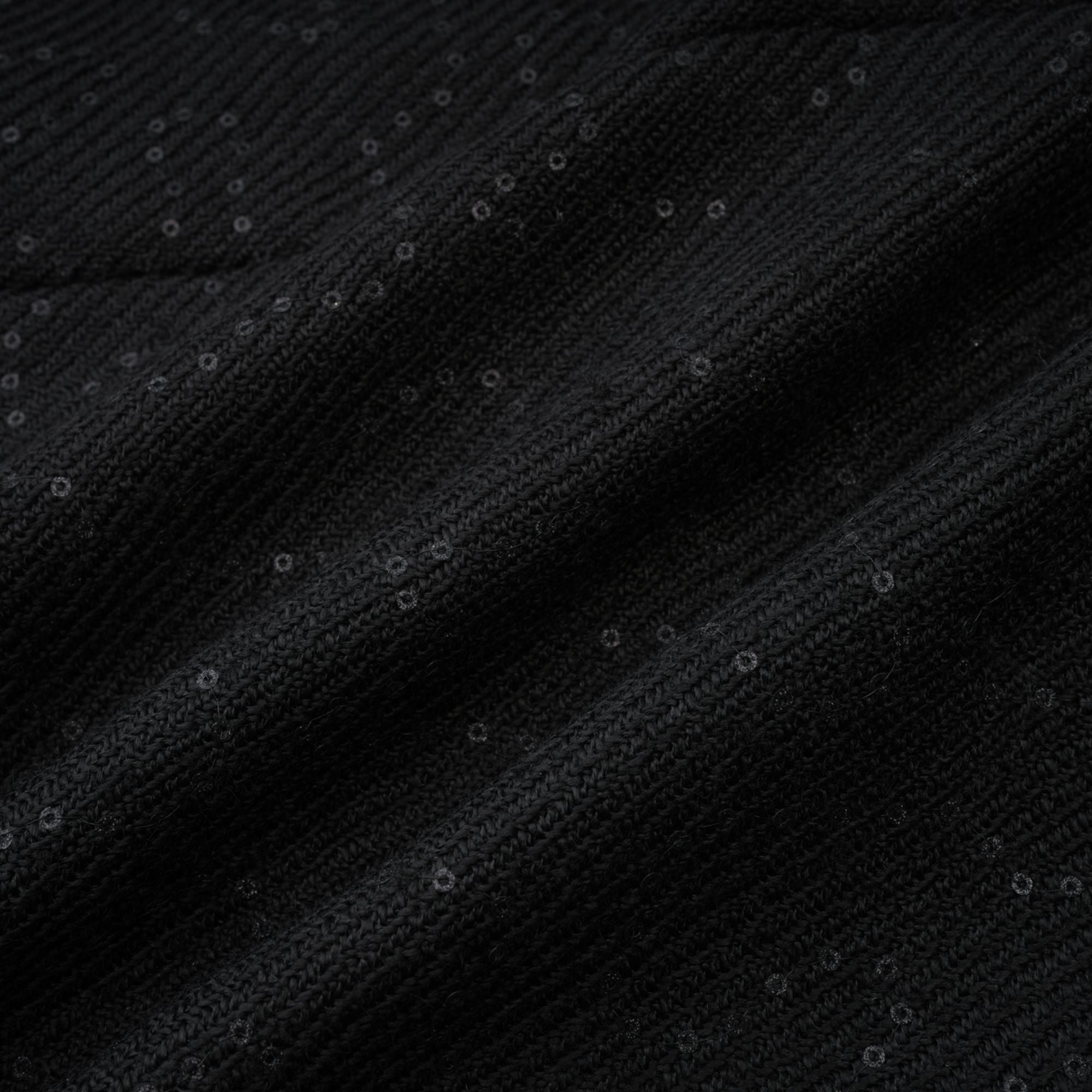 Amore crystal sequinned dress - Black