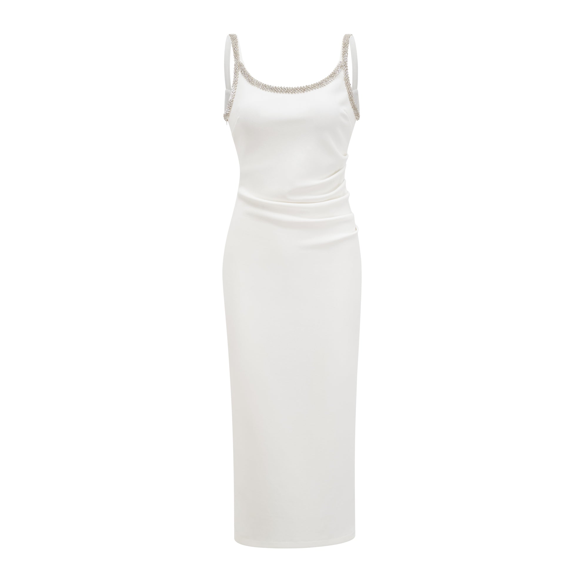 Hélène crystal-embroidered midi dress (US Only)