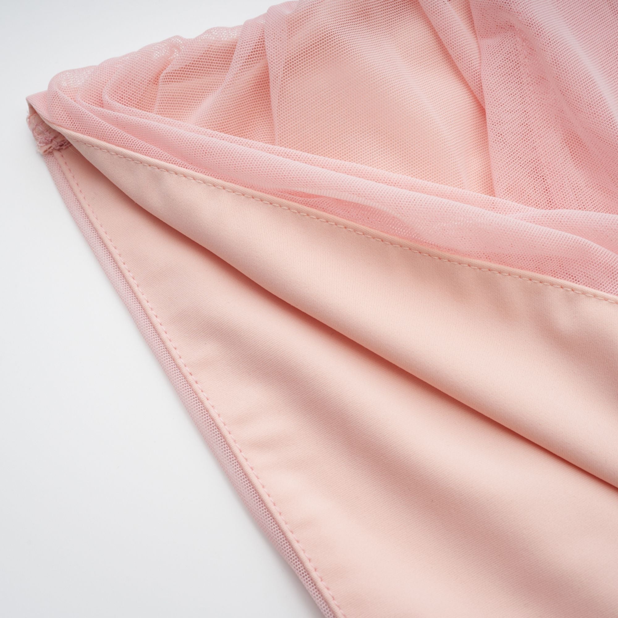 Marie long-sleeved mesh dress - Pink