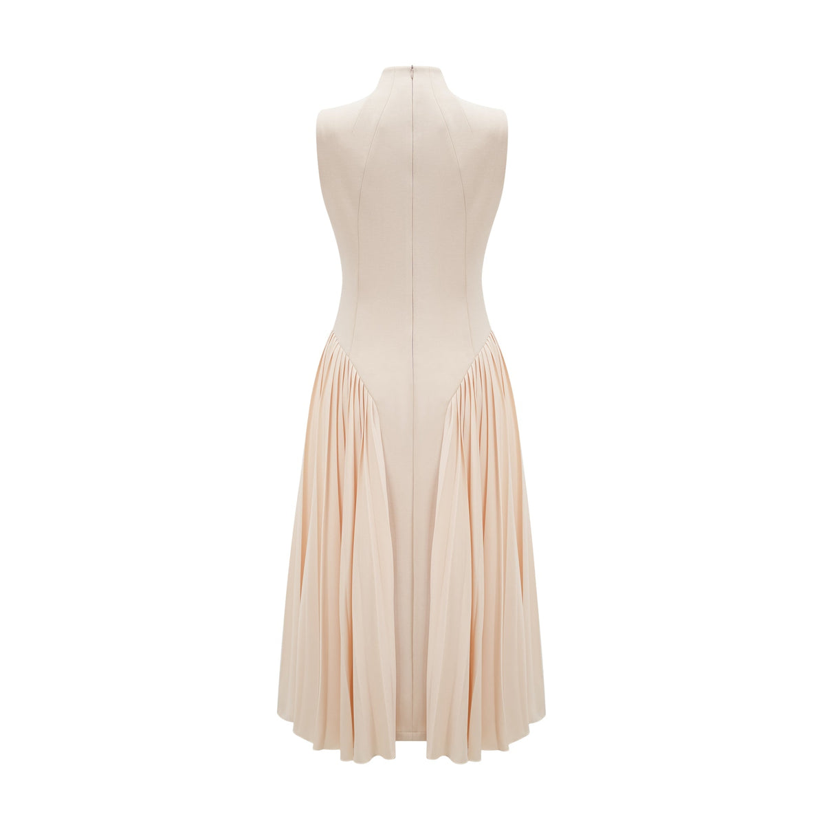 Safiya sleeveless pleated dress (Final Sale-US Only)