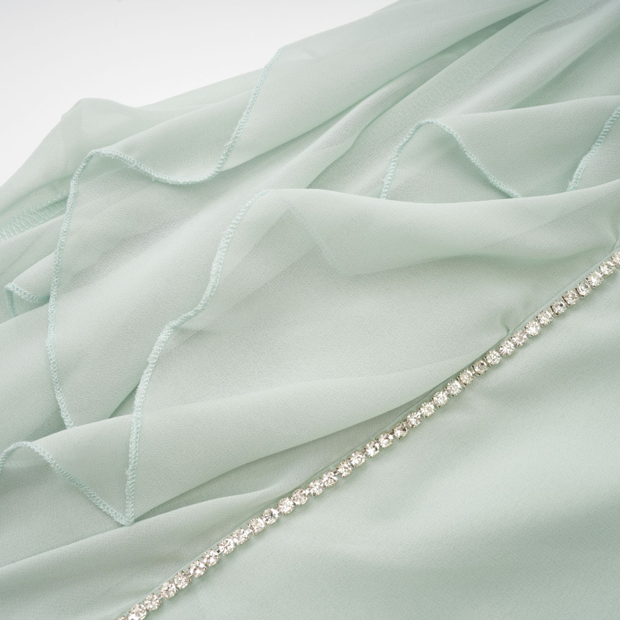 Salilah embellished ruffled midi dress(Final Sale)