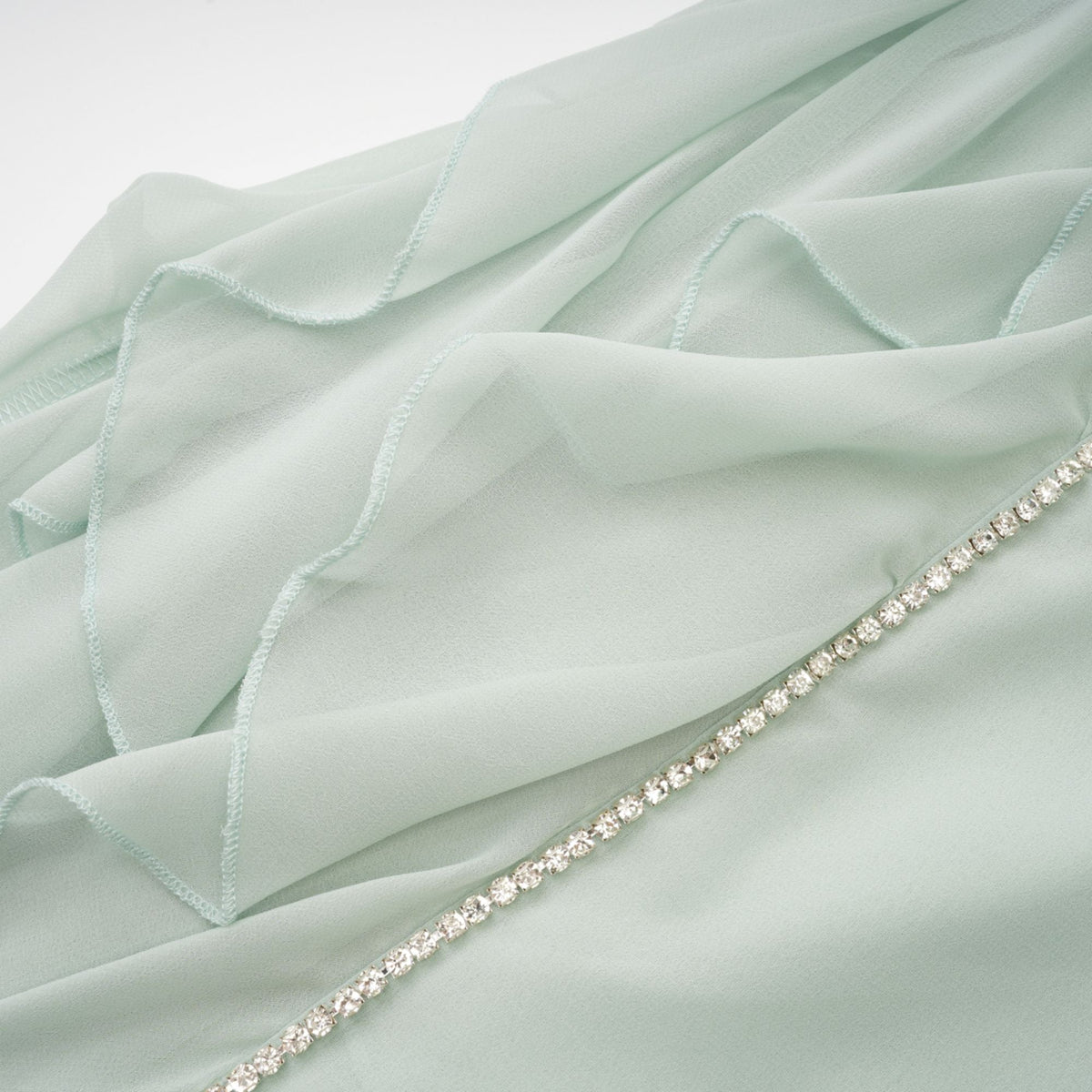 Salilah embellished ruffled midi dress(Final Sale)