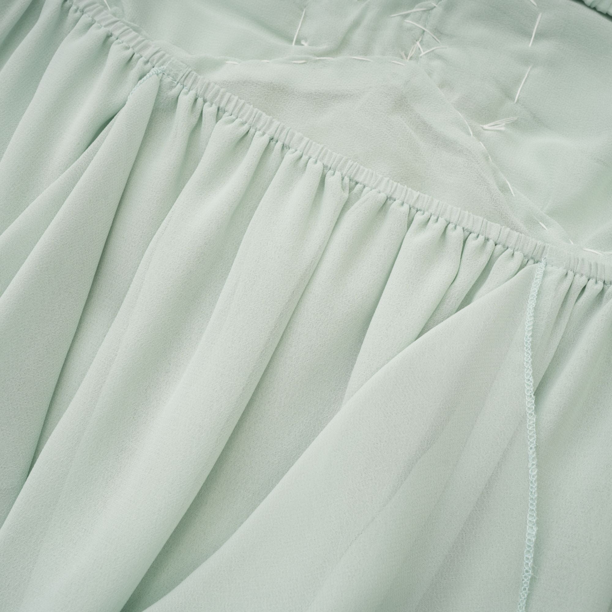 Salilah embellished ruffled midi dress(Final Sale)