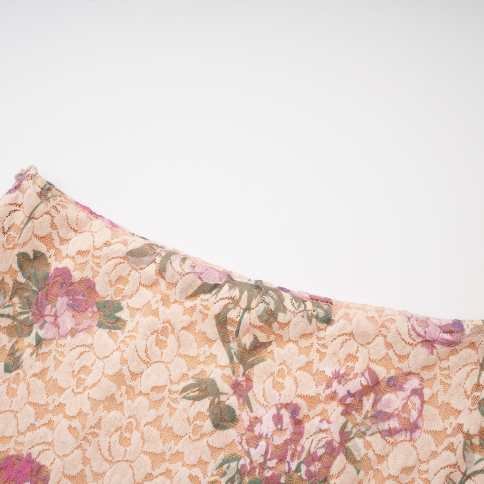 Gaëlle floral-print vest top & skirt matching set (US Only)