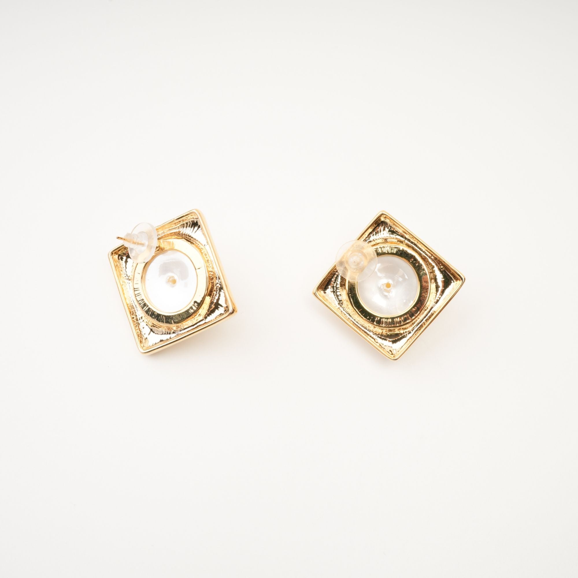 Juana faux-pearl square earrings (US Only)