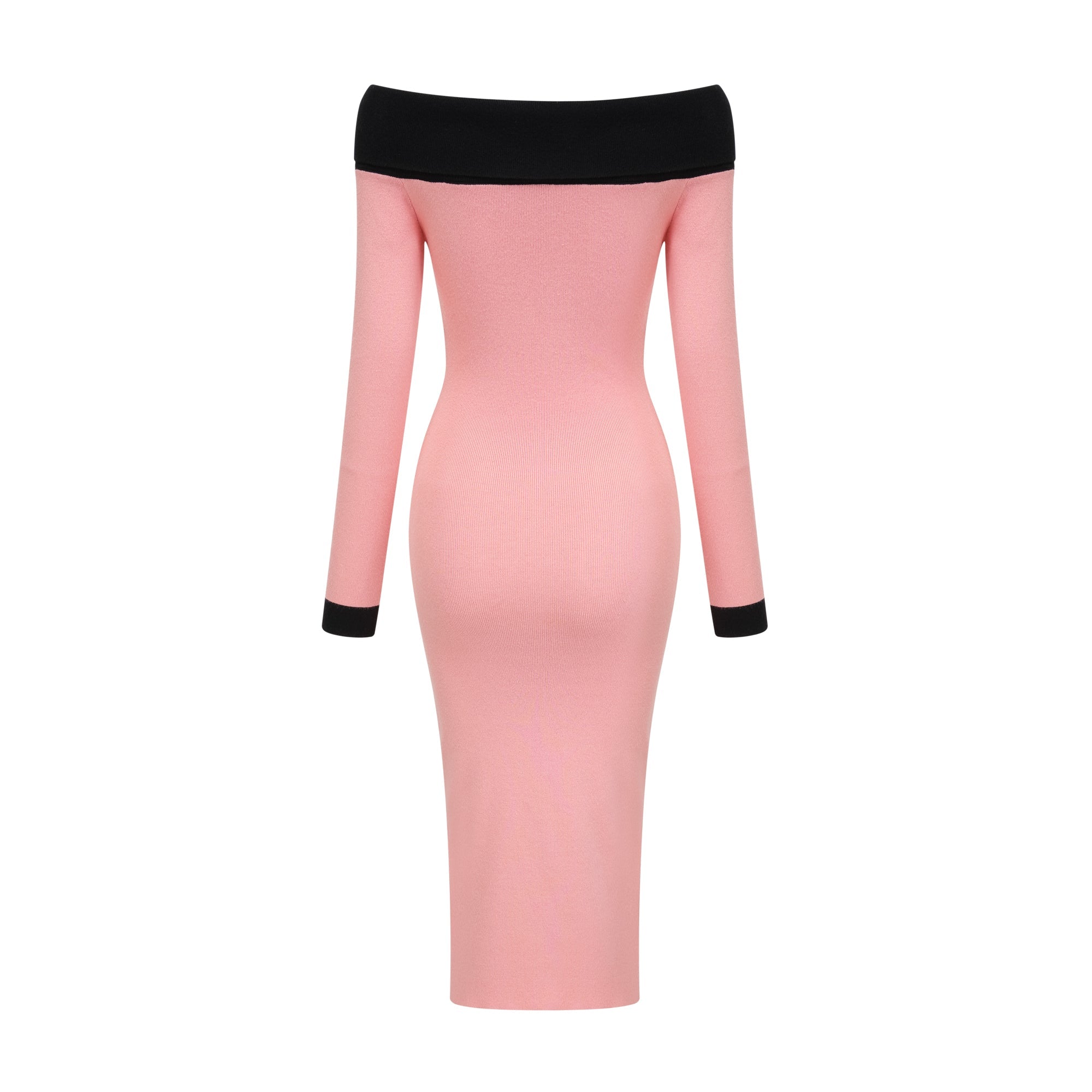 Carine pink midi dress