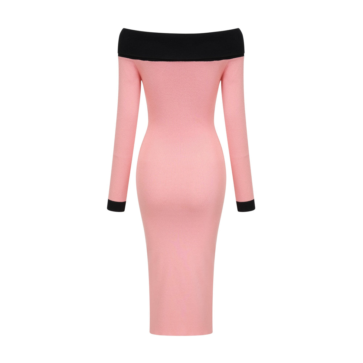 Carine pink midi dress
