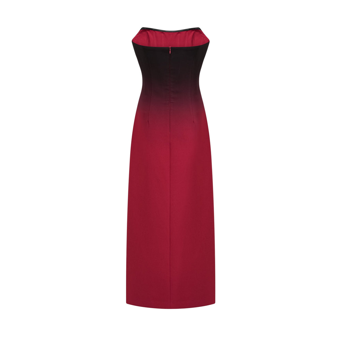 Roxane gradient-effect off-shoulder dress