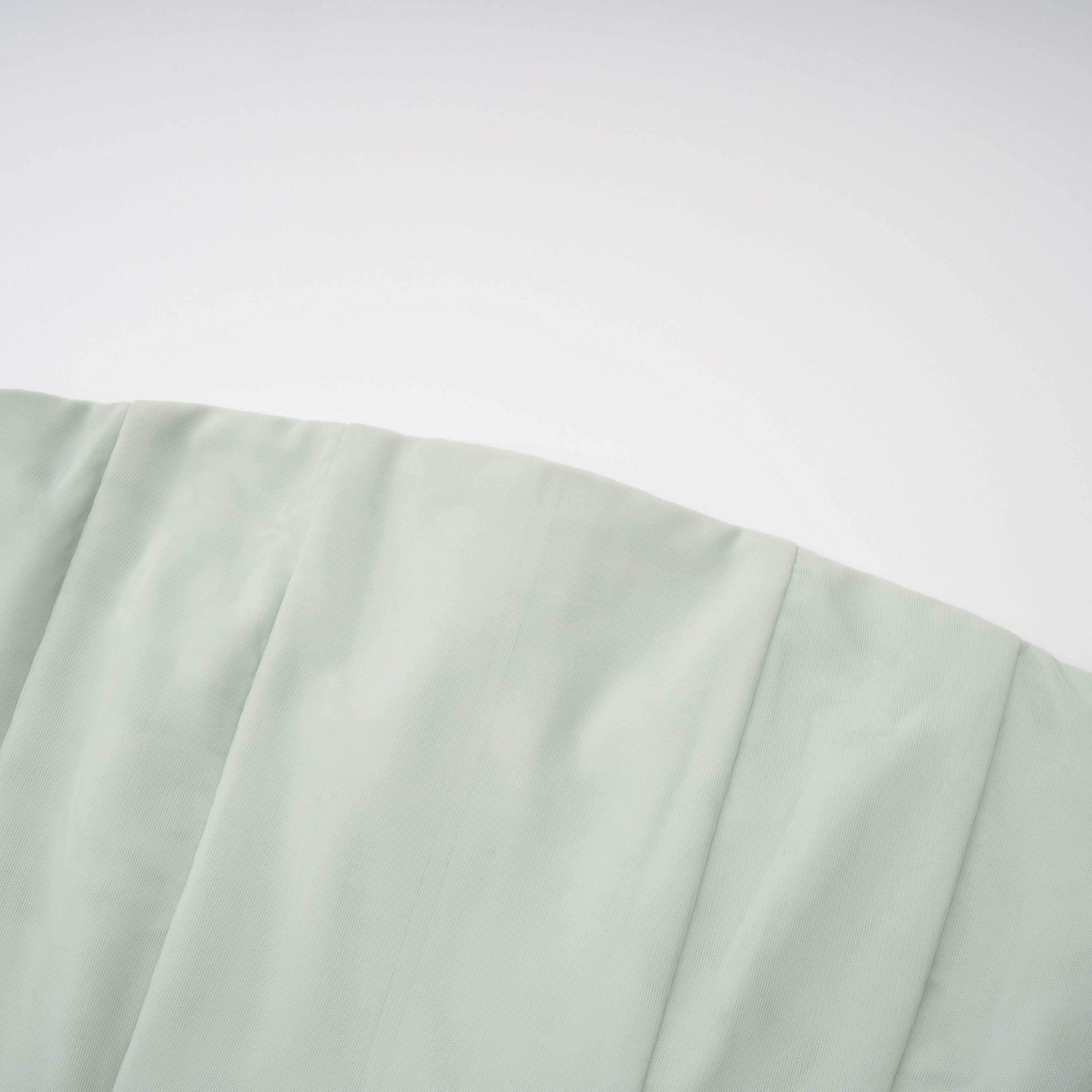 Salome Green Off Shoulder Pleated Maxi Dress