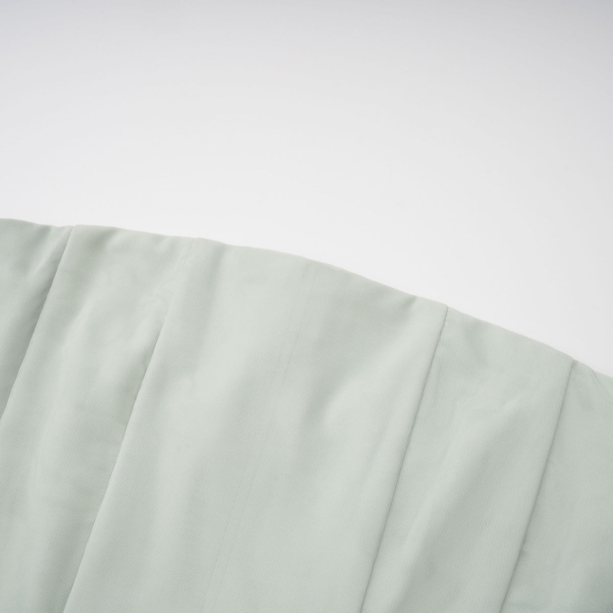 Salome Green Off Shoulder Pleated Maxi Dress
