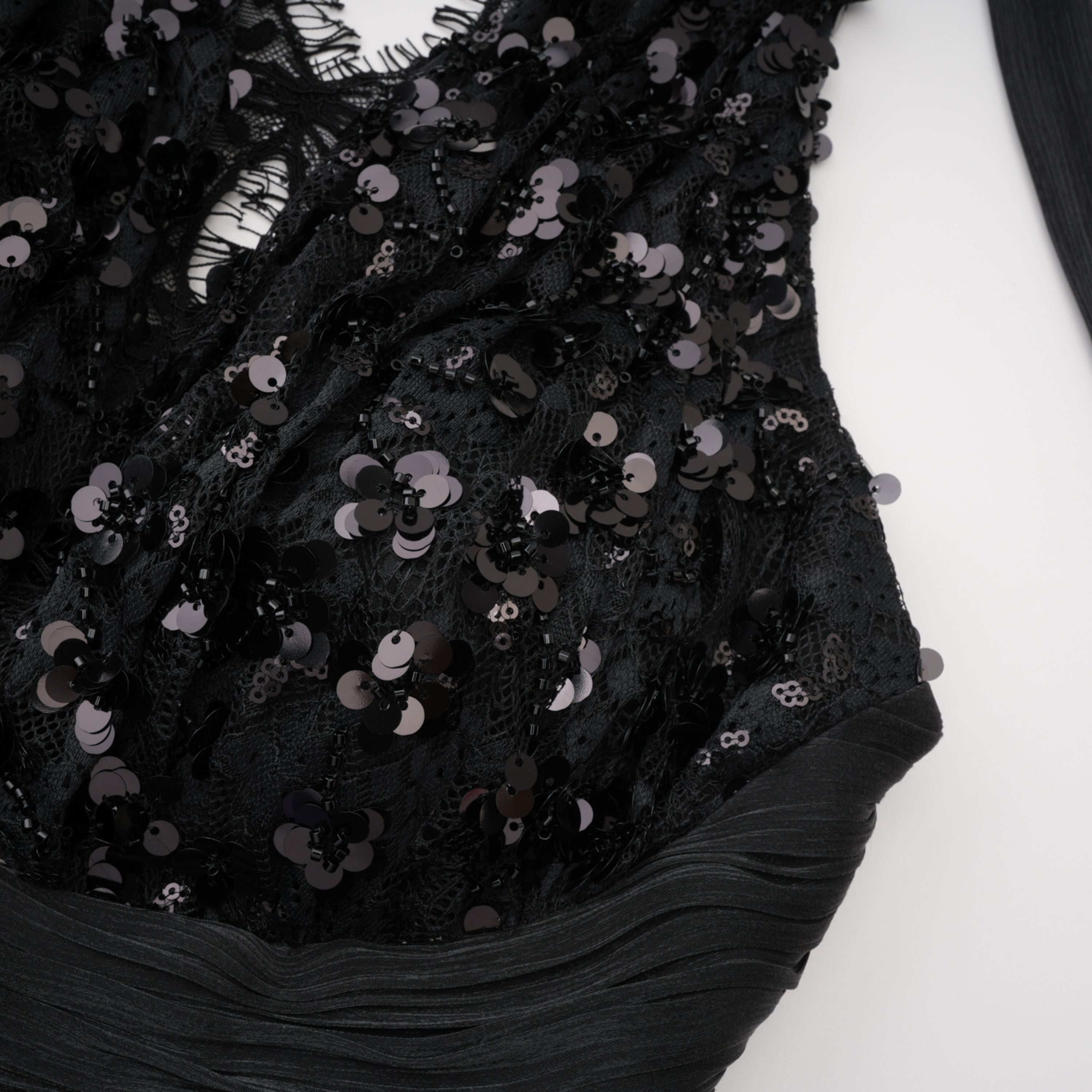 Siphokazi Black Halterneck Embellished Corset Maxi Gown
