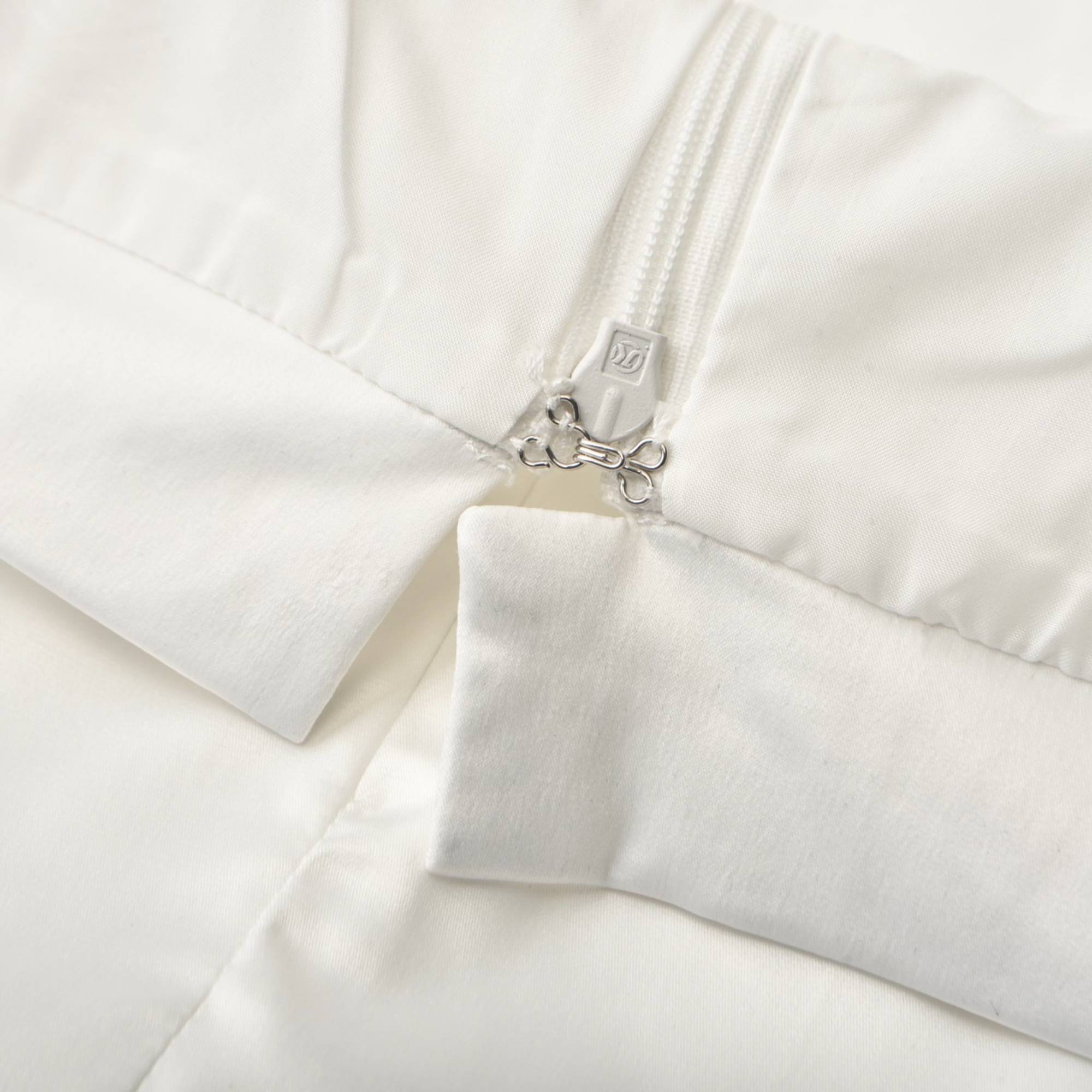 Karina layered-hemline mini skirt