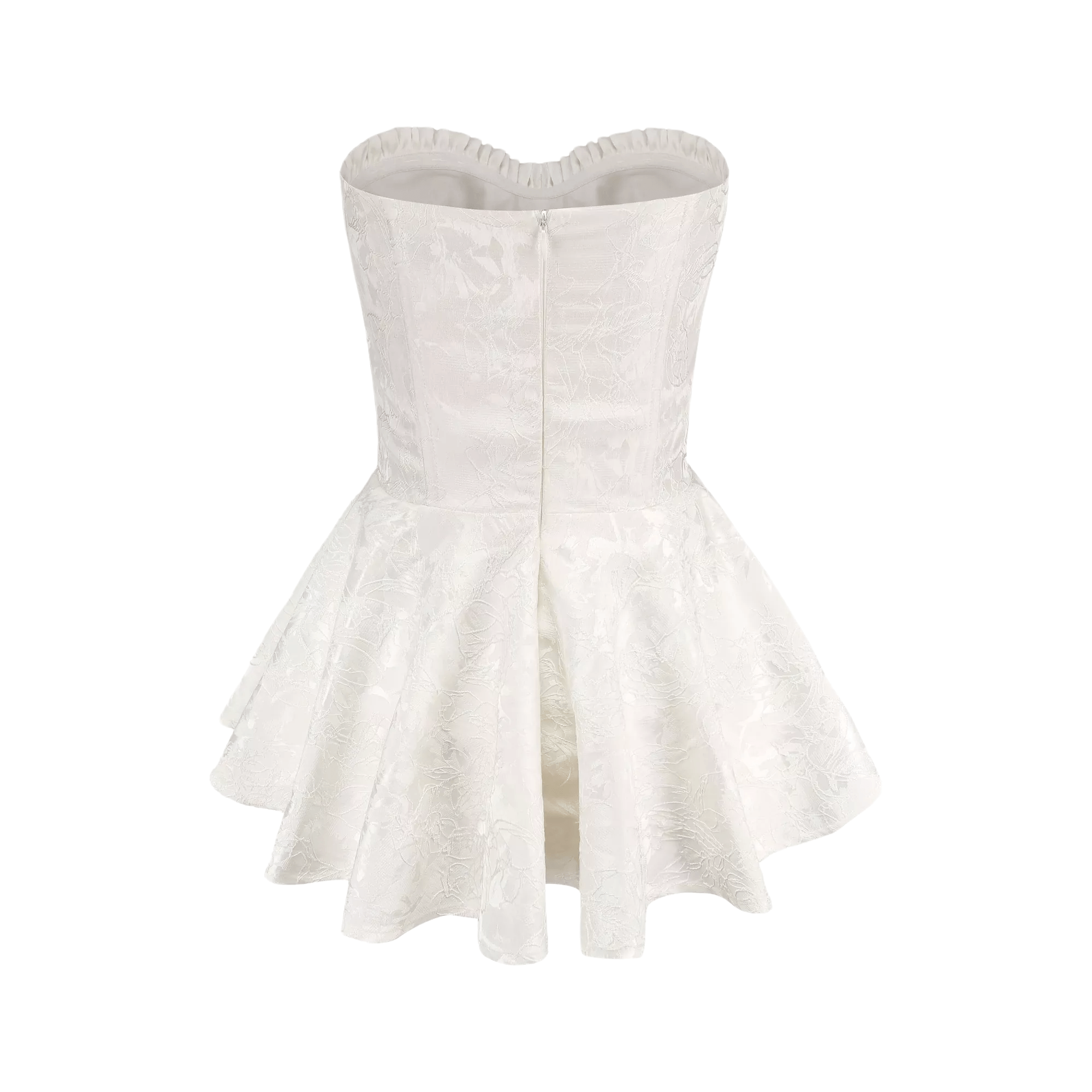 Airina lace-embroidered flared mini dress (US Only)