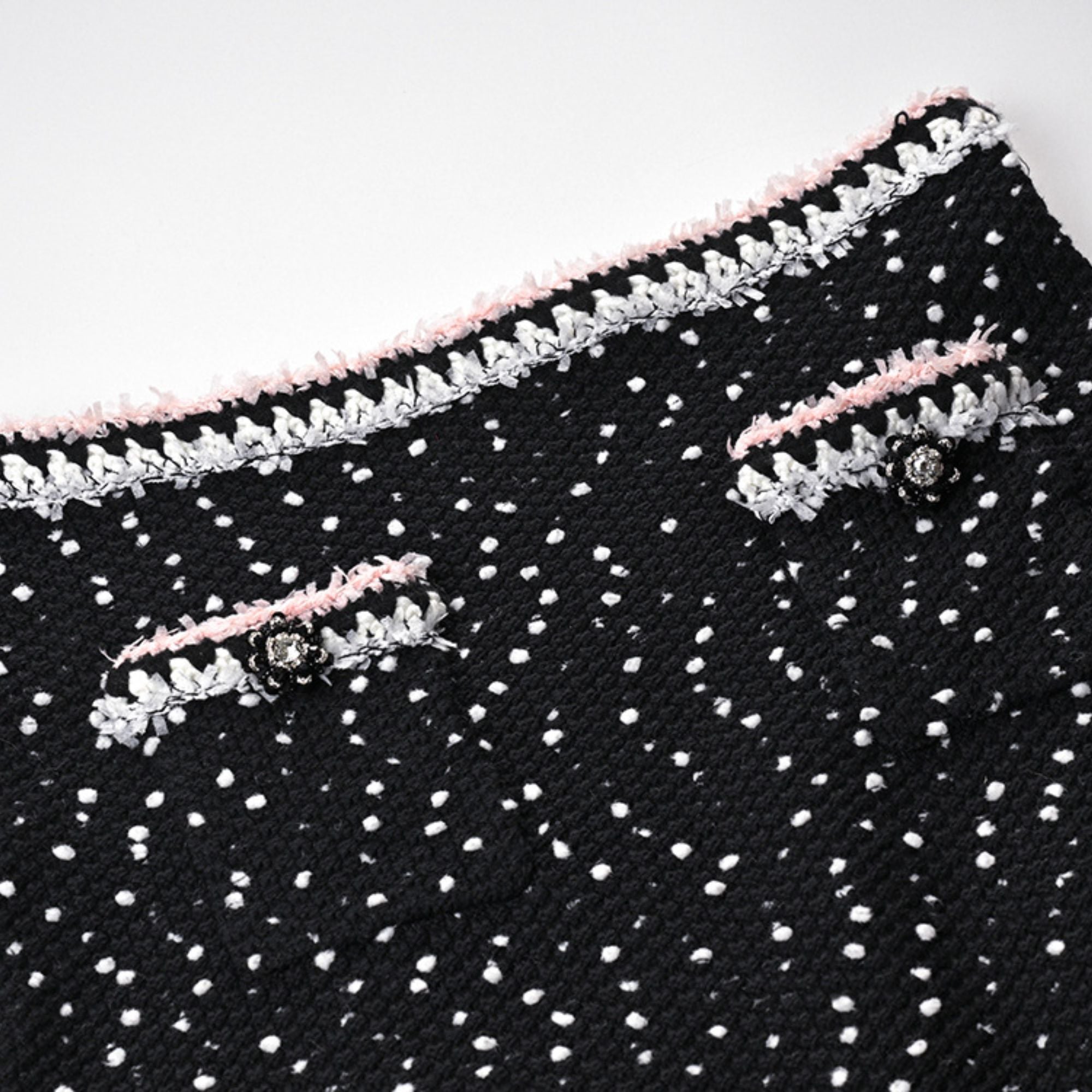 Alizée cropped jacket & skirt matching set