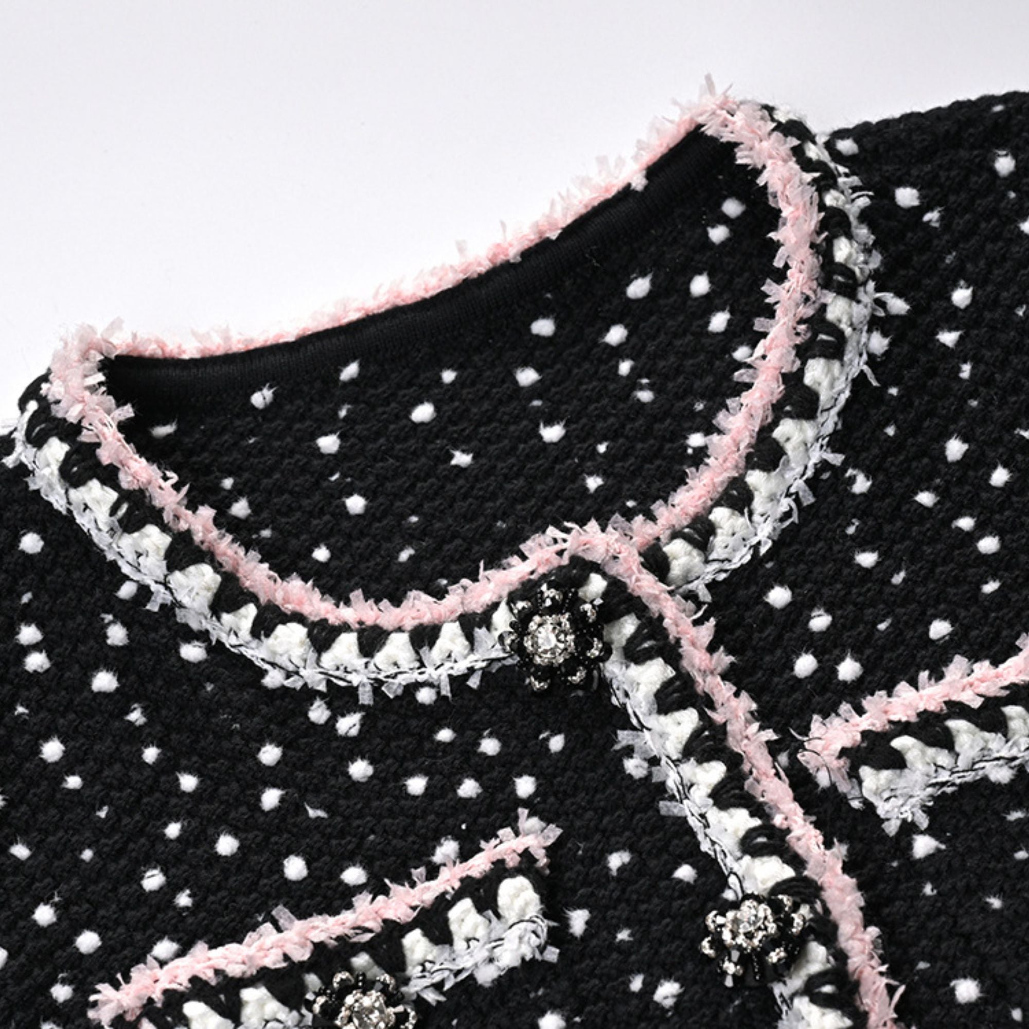 Alizée cropped jacket & skirt matching set