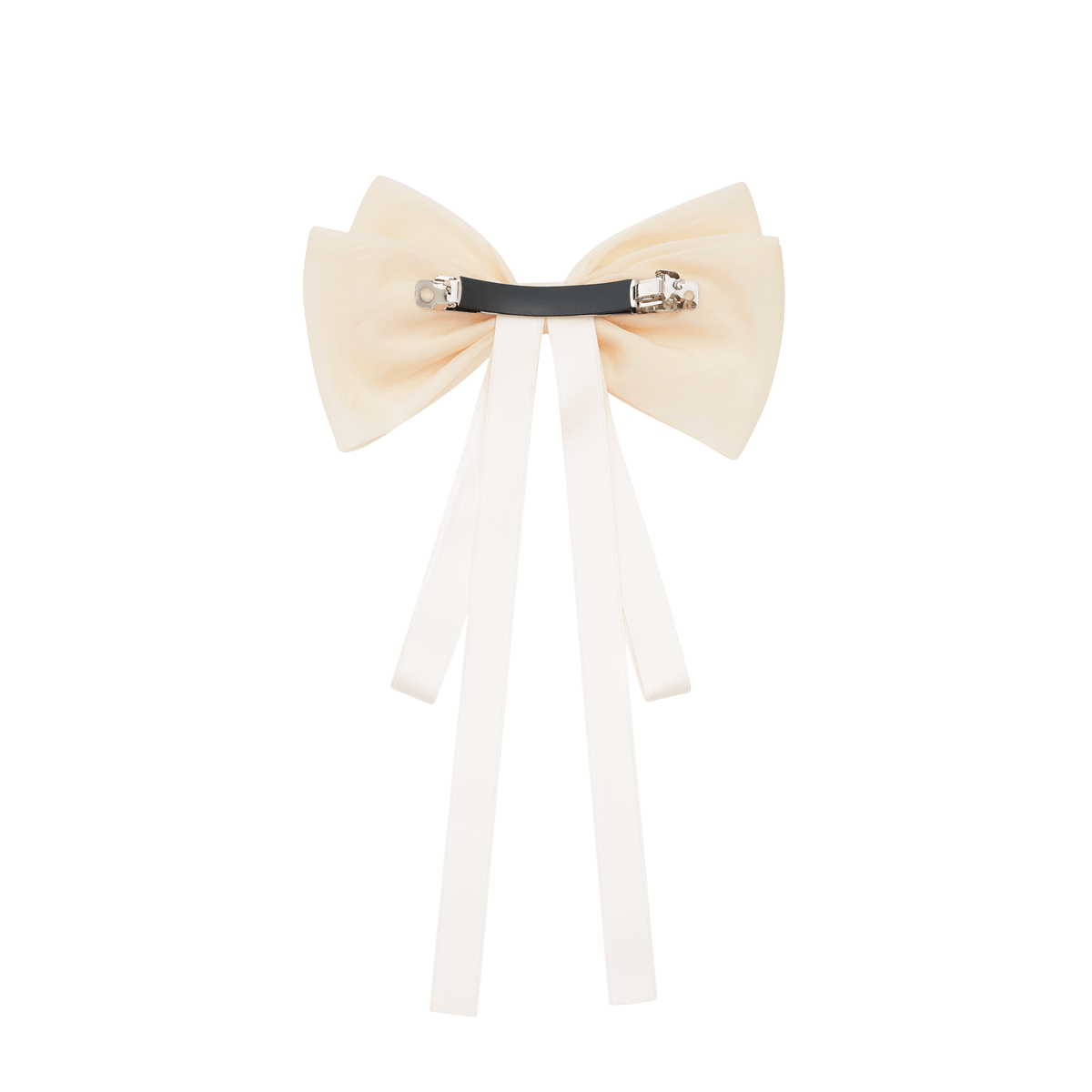 Aya neutrals hair-bow clip