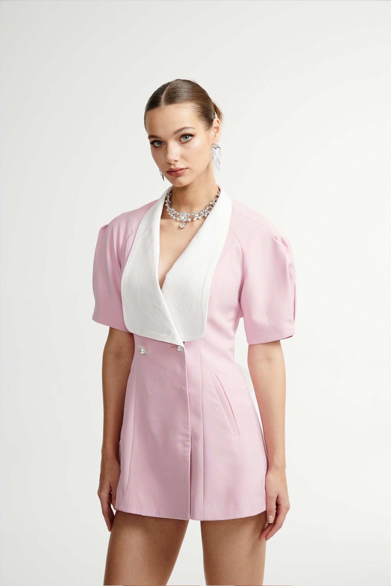 Azura open-back mini dress (US Only)