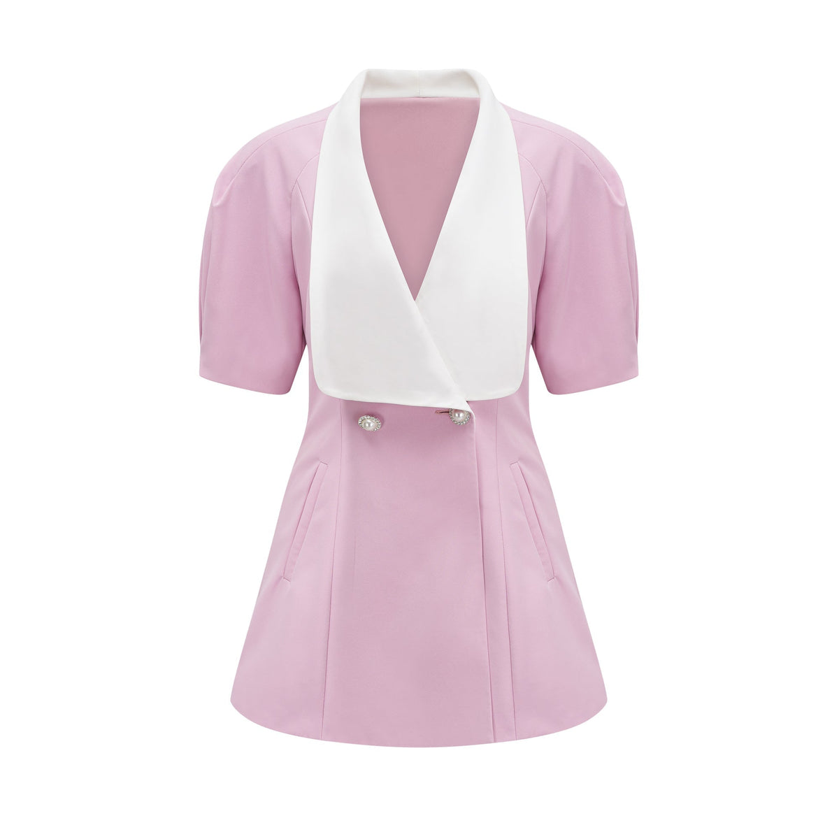 Azura open-back mini dress
