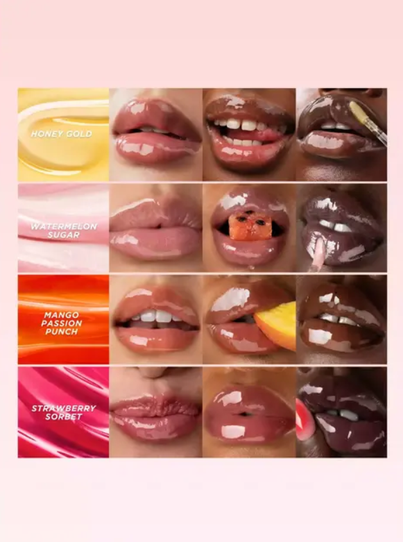 Honey Infused Tinted Lipgloss Oil - Mango Passion Punch