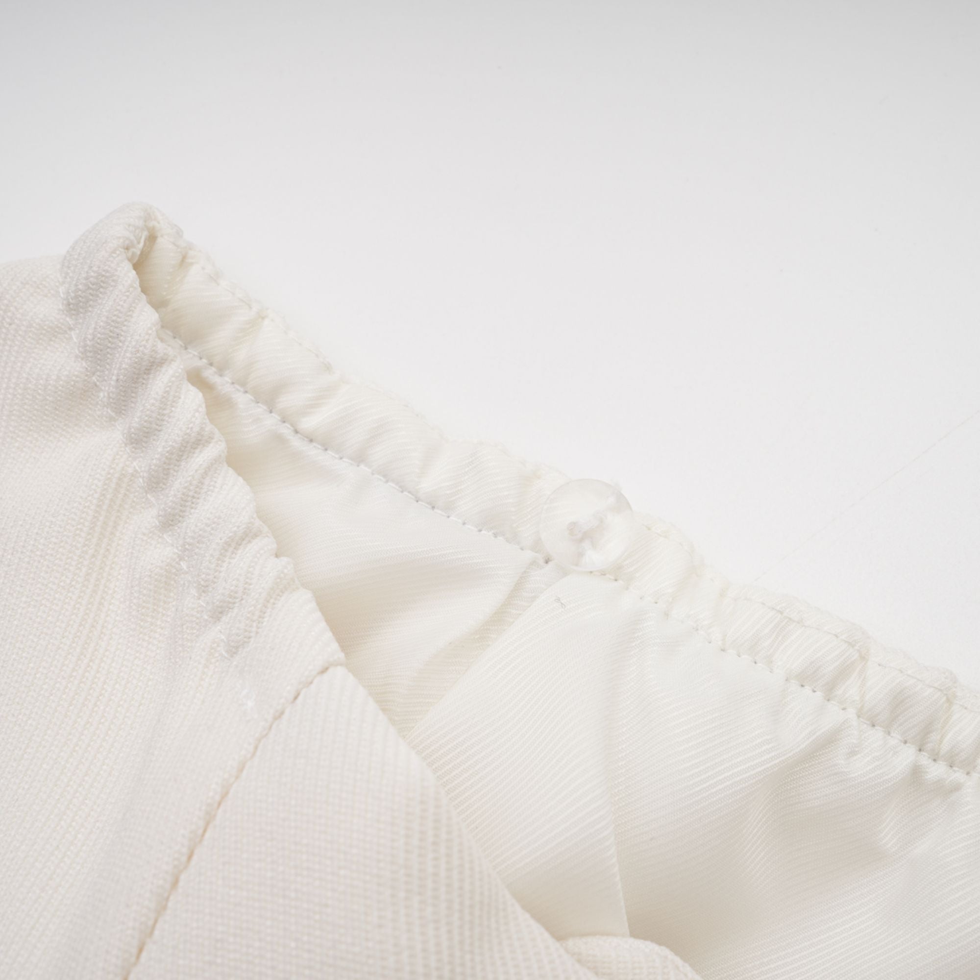 Caitlin white faux-fur jacket & skirt matching set