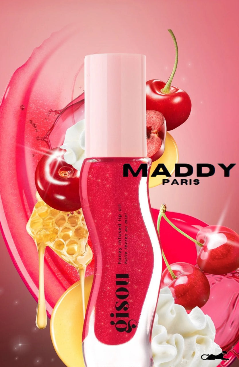 Honey Infused Tinted Lipgloss Oil - Cherry on the Cake