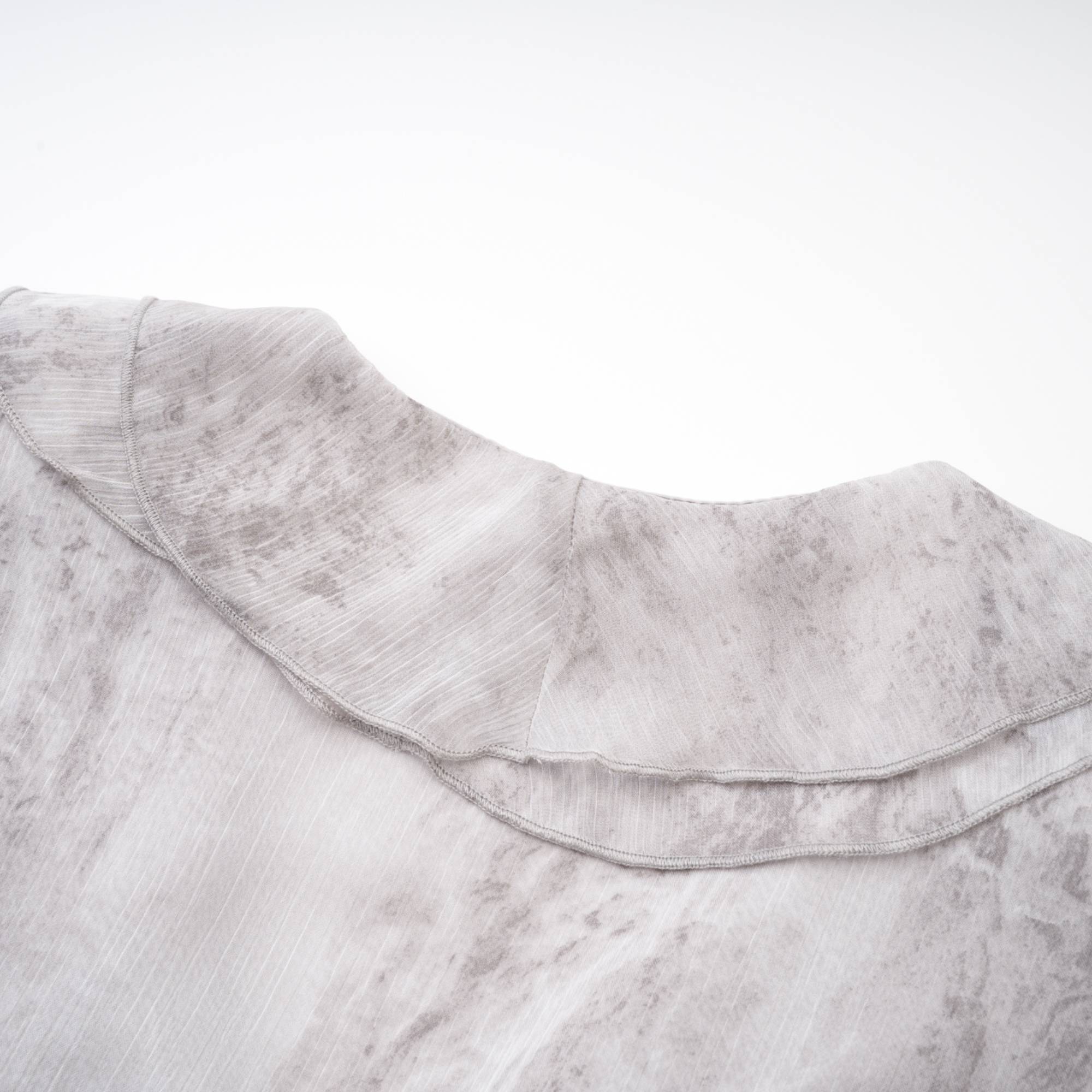 Cherilyn tie-dye floral mini dress (Final Sale-US Only)