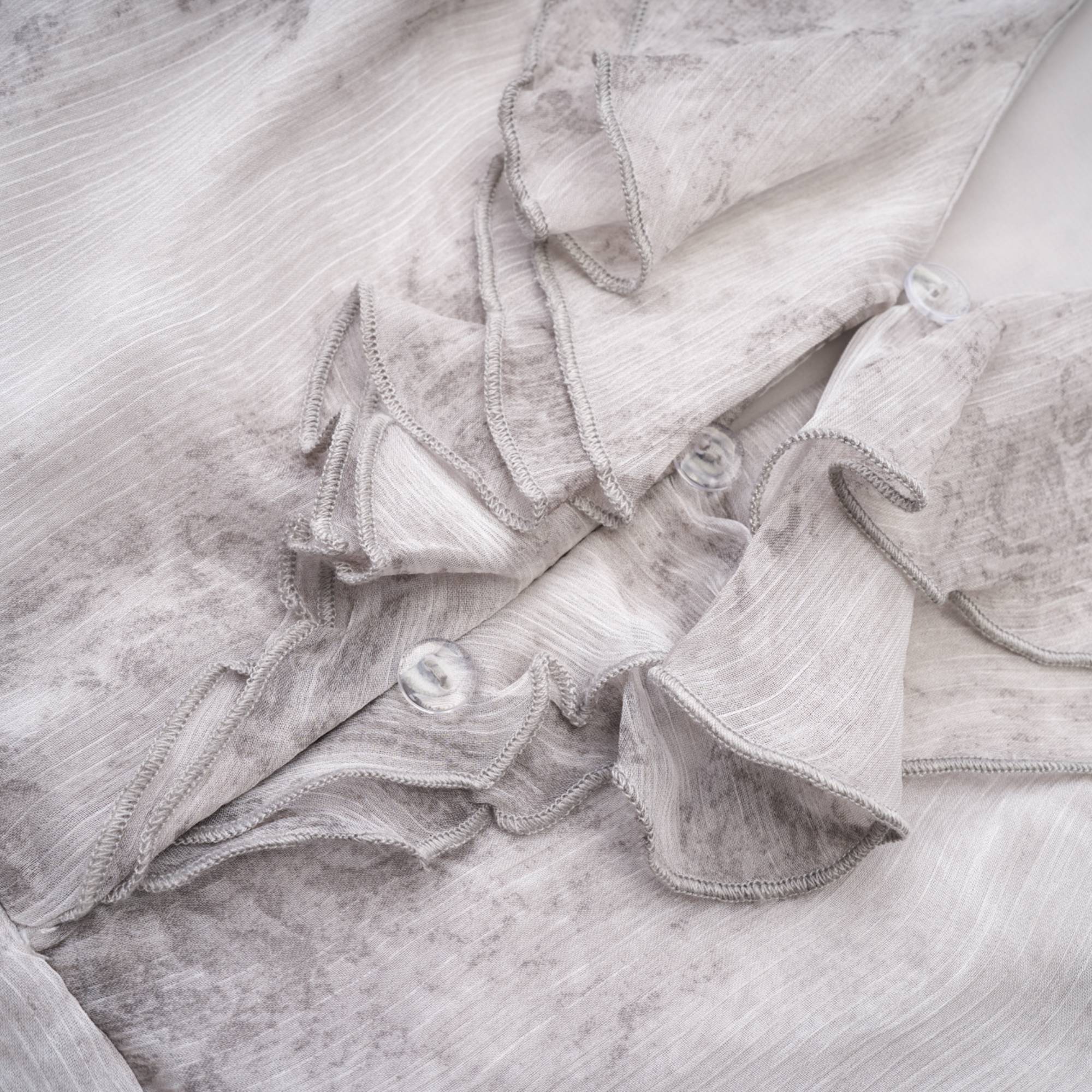 Cherilyn tie-dye floral mini dress (Final Sale-US Only)