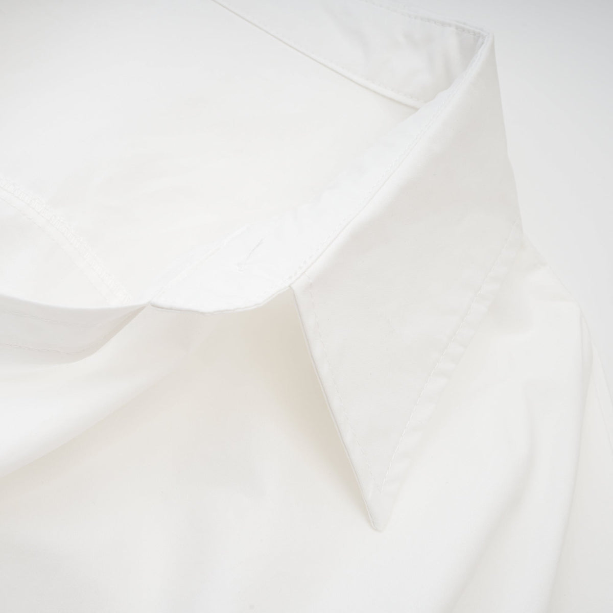 Coline asymmetrical ruched shirt (Final Sale)