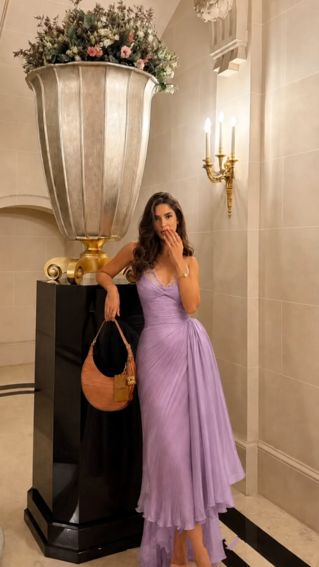 constanza pink off shoulder ruched maxi dress