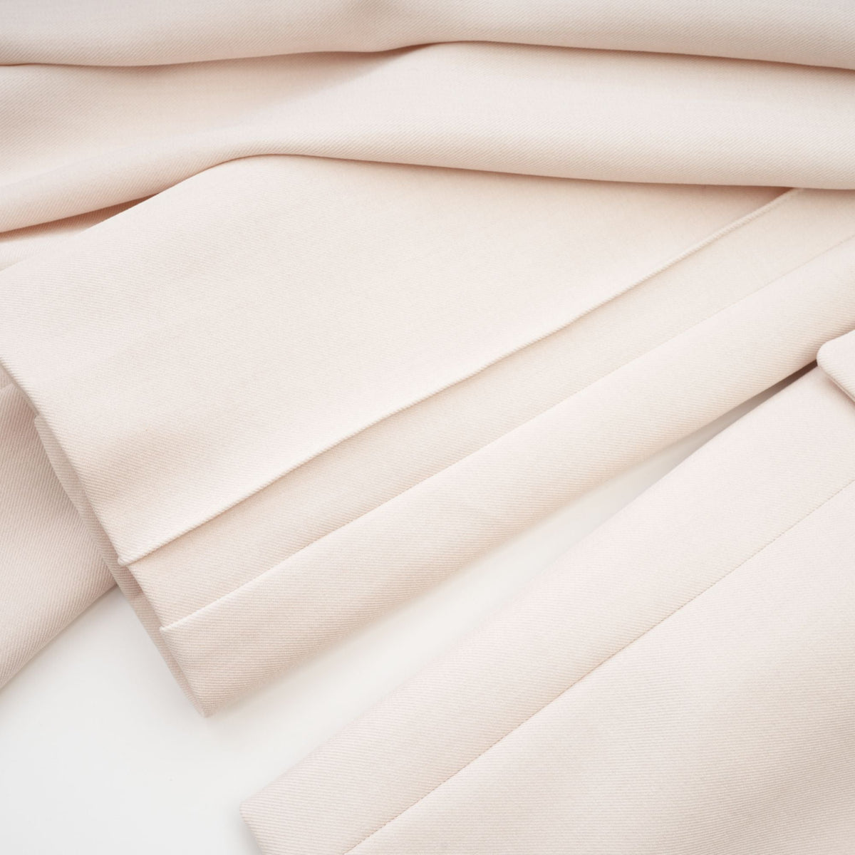 Coralie shawl-detailed jacket in Neutrals