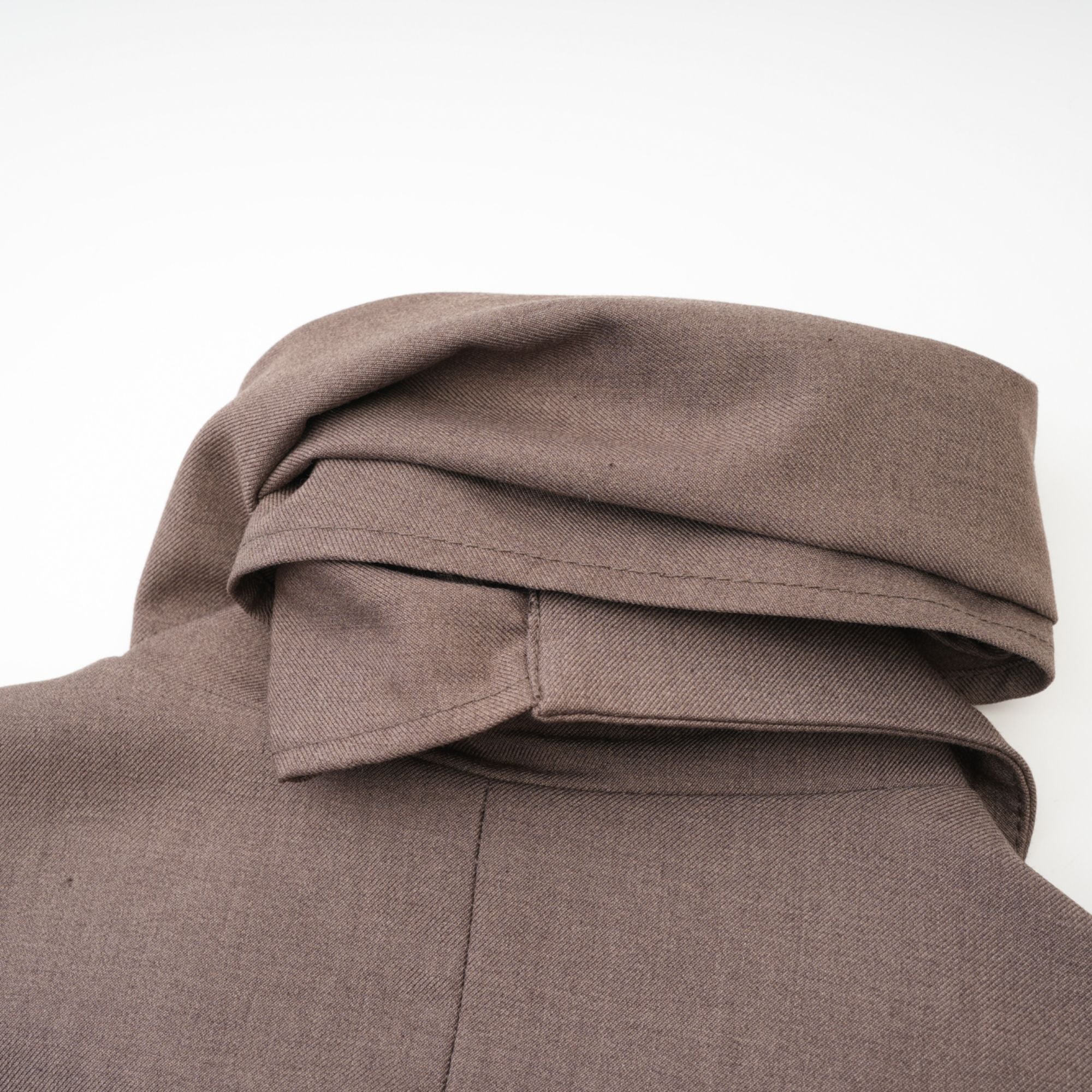 Cyrielle scarf-neck trench coat