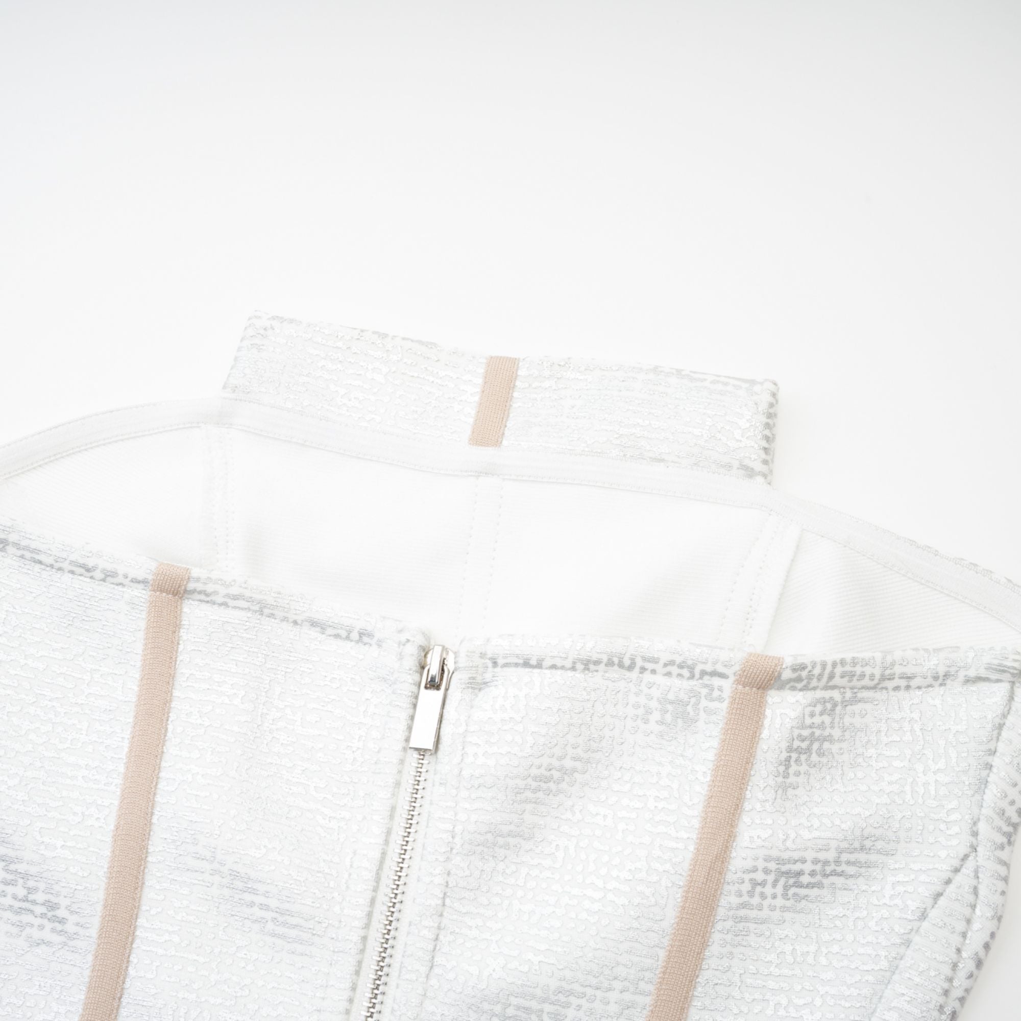 Danica silver bandage mini dress (US Only)