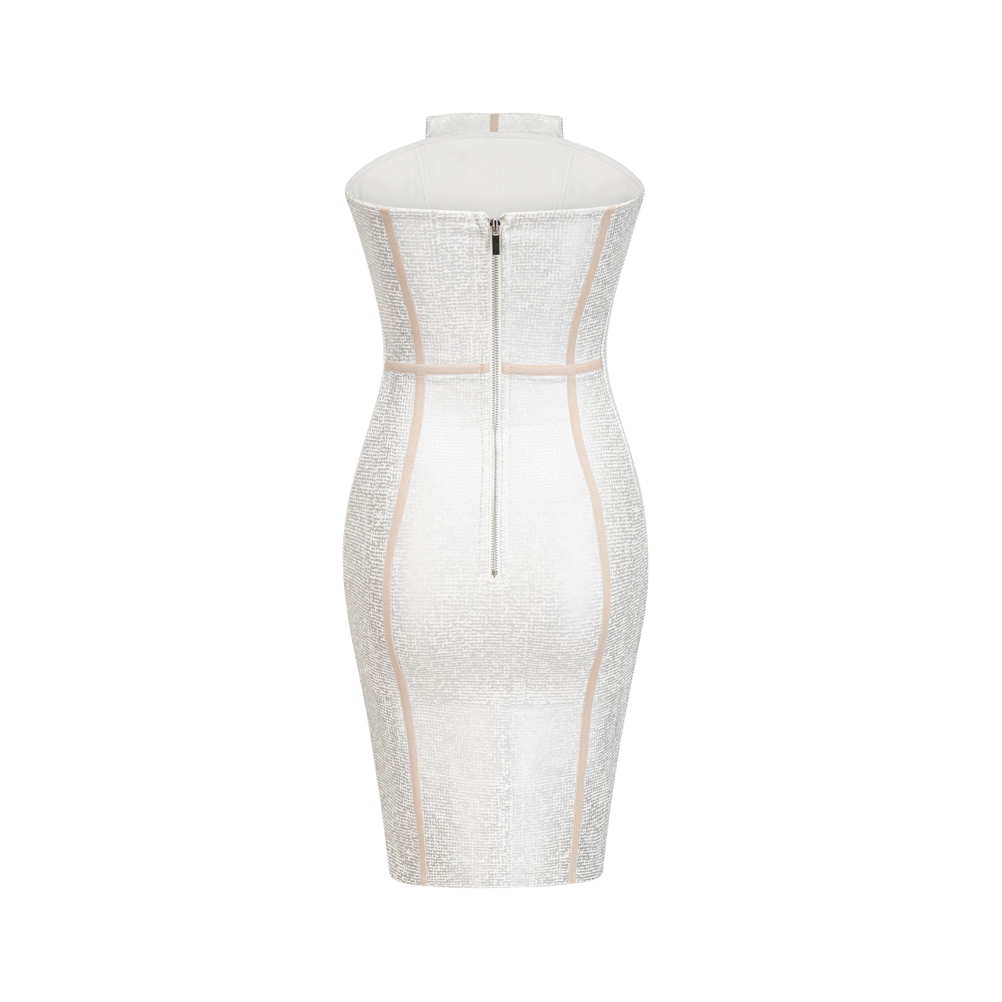 Danica silver bandage mini dress (US Only)