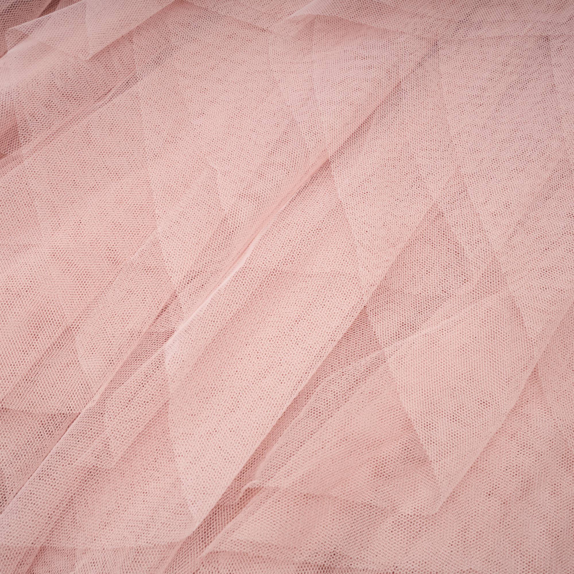 Eilís pink bustier mesh maxi dress