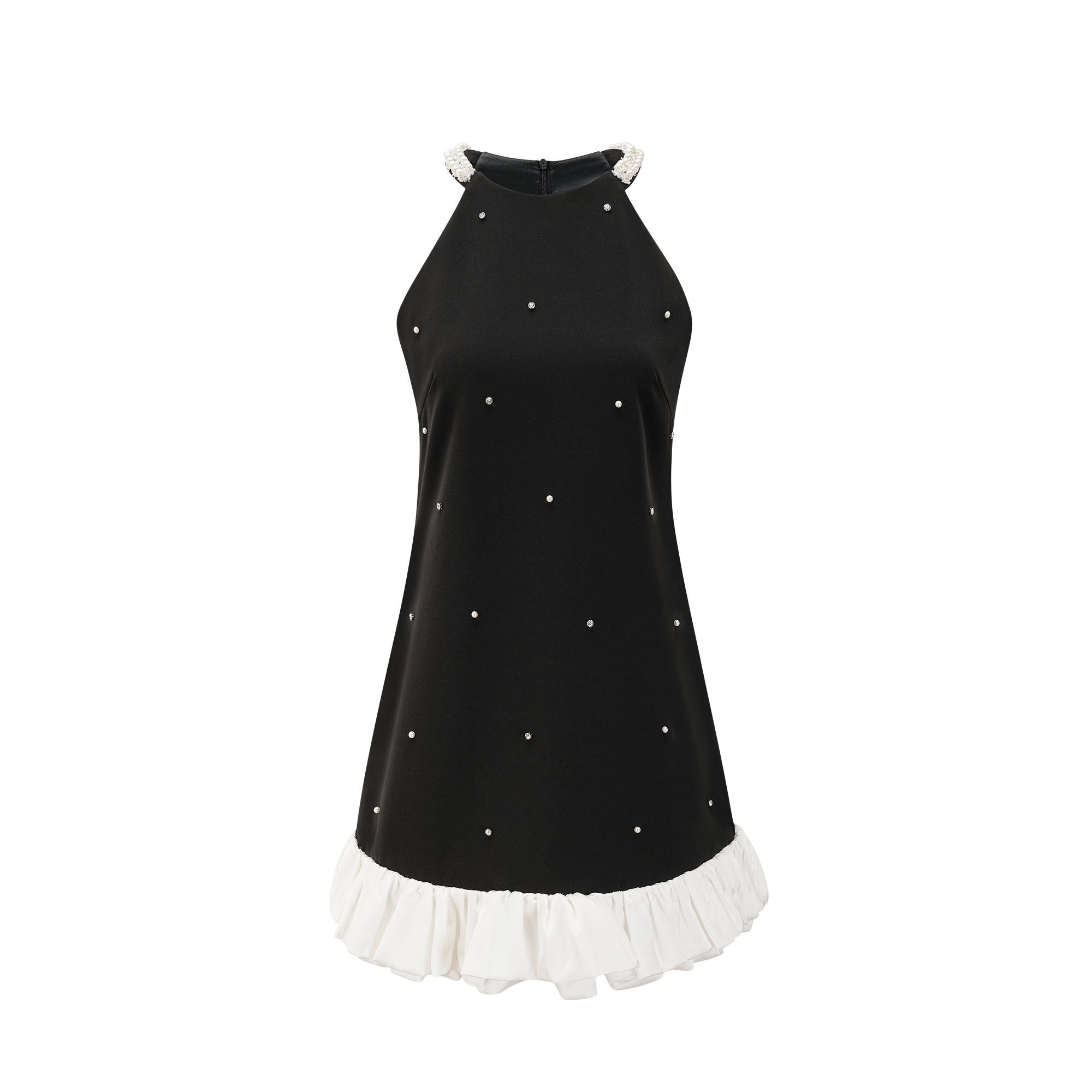 Eléa black embellished mini dress (UK Only)