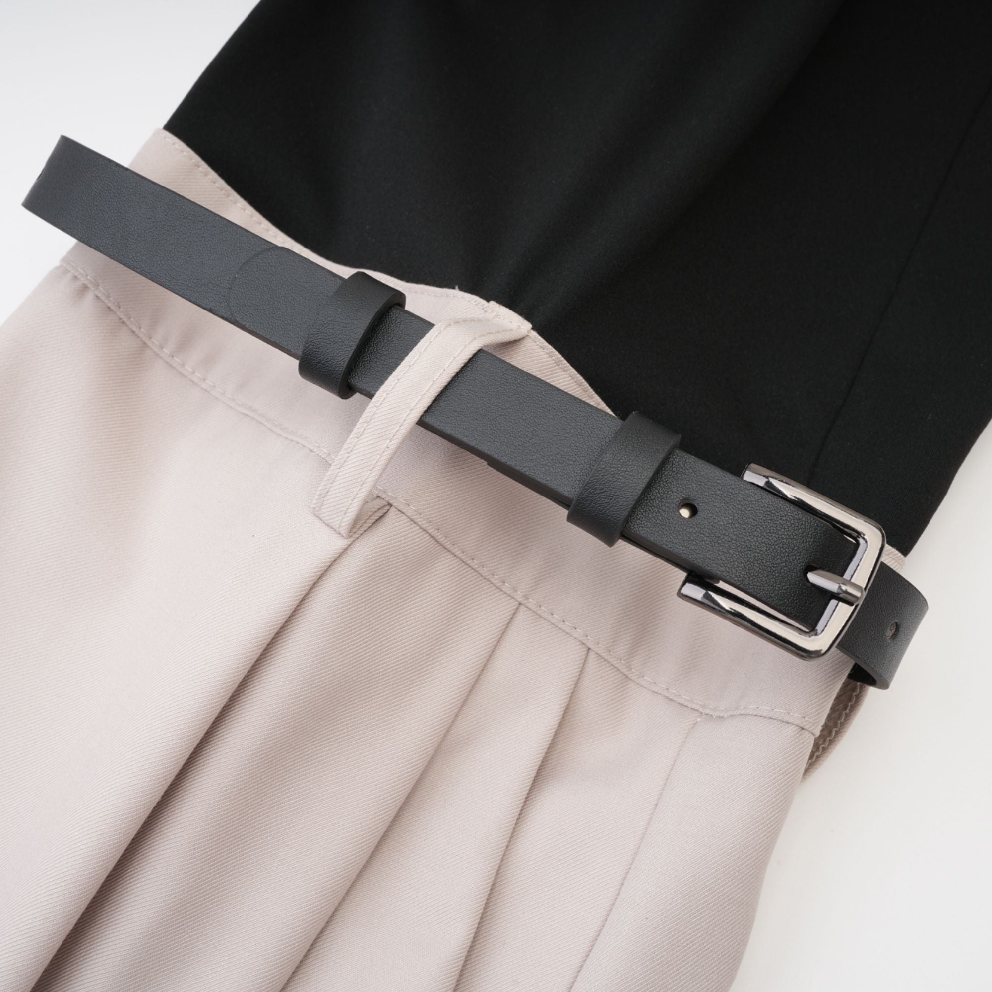 Éliane two-tone flared trousers (US Only)