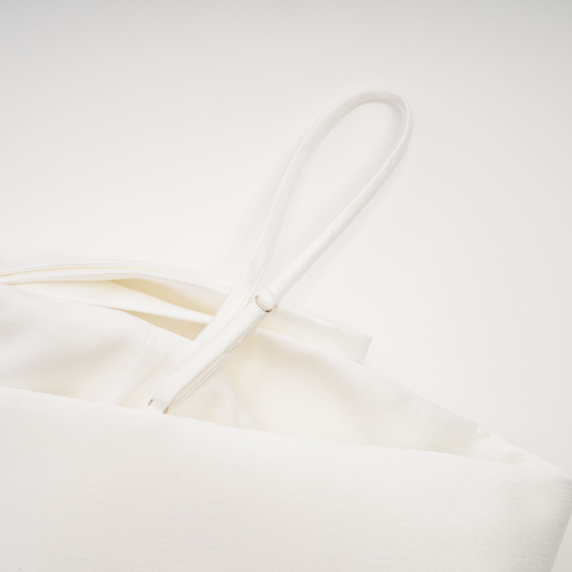 Elva white bowknot flared mini dress