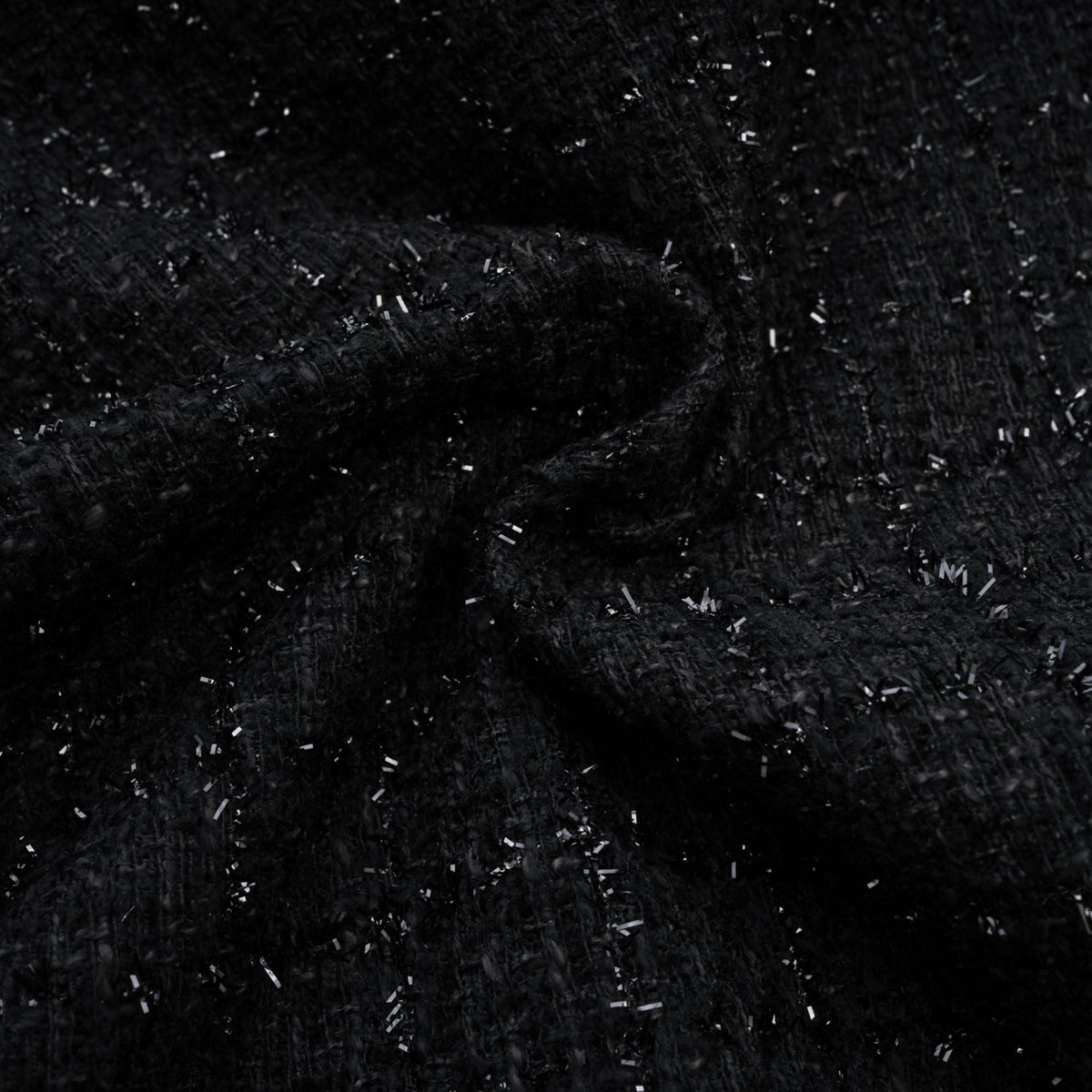 Erin black double-breasted coat dress