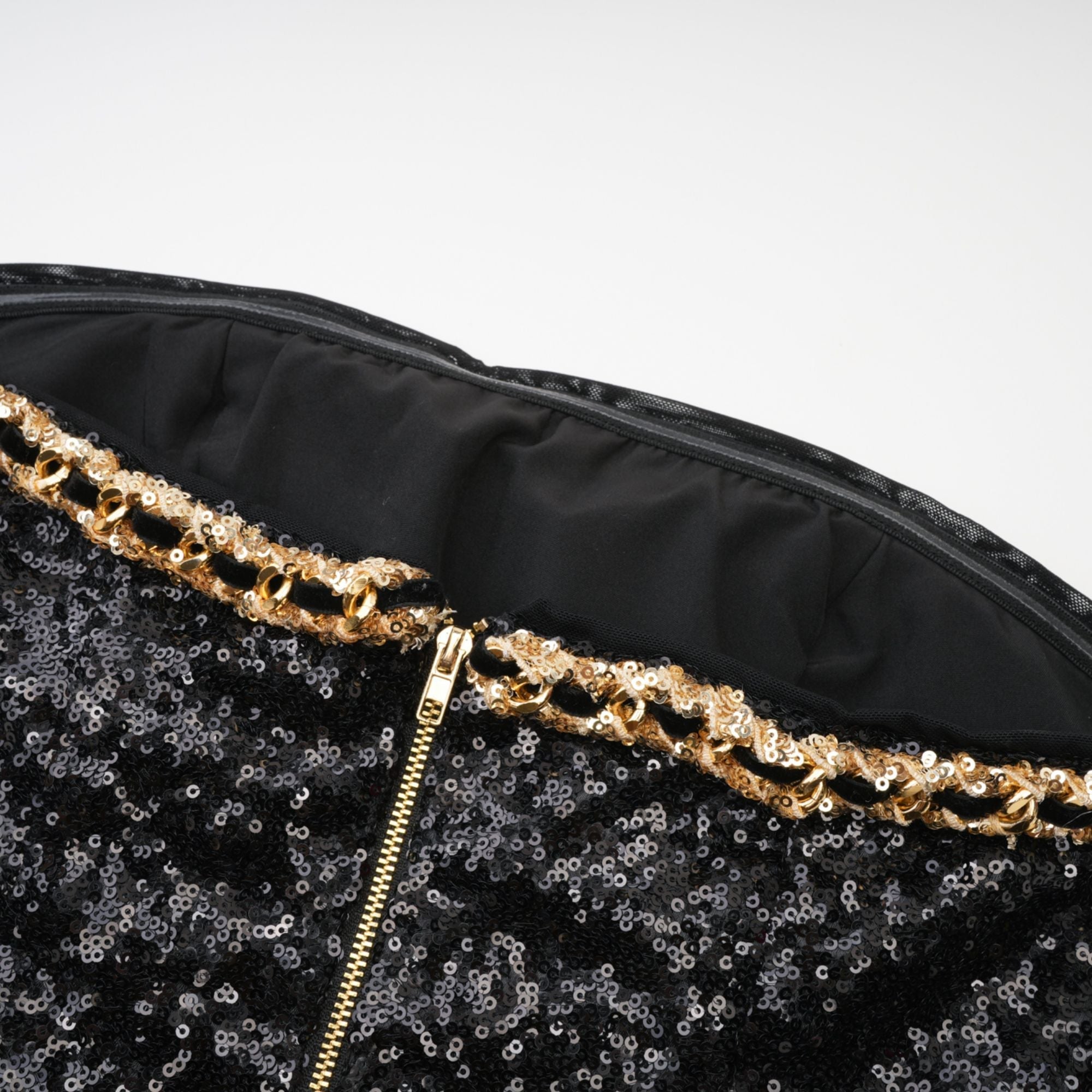 Eulalia black embellished mini dress (US Only)