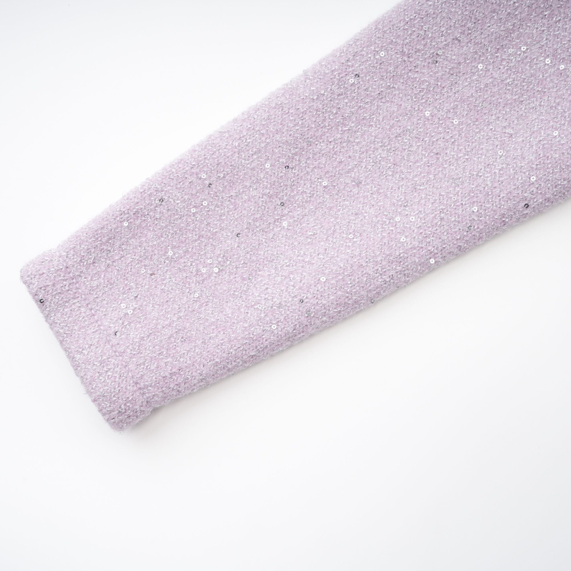 Fabienne purple sequin-detail jacket & skirt matching set