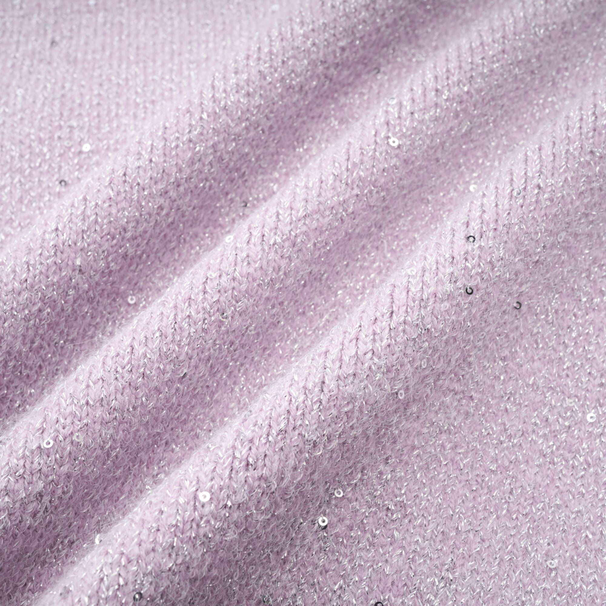 Fabienne purple sequin-detail jacket & skirt matching set