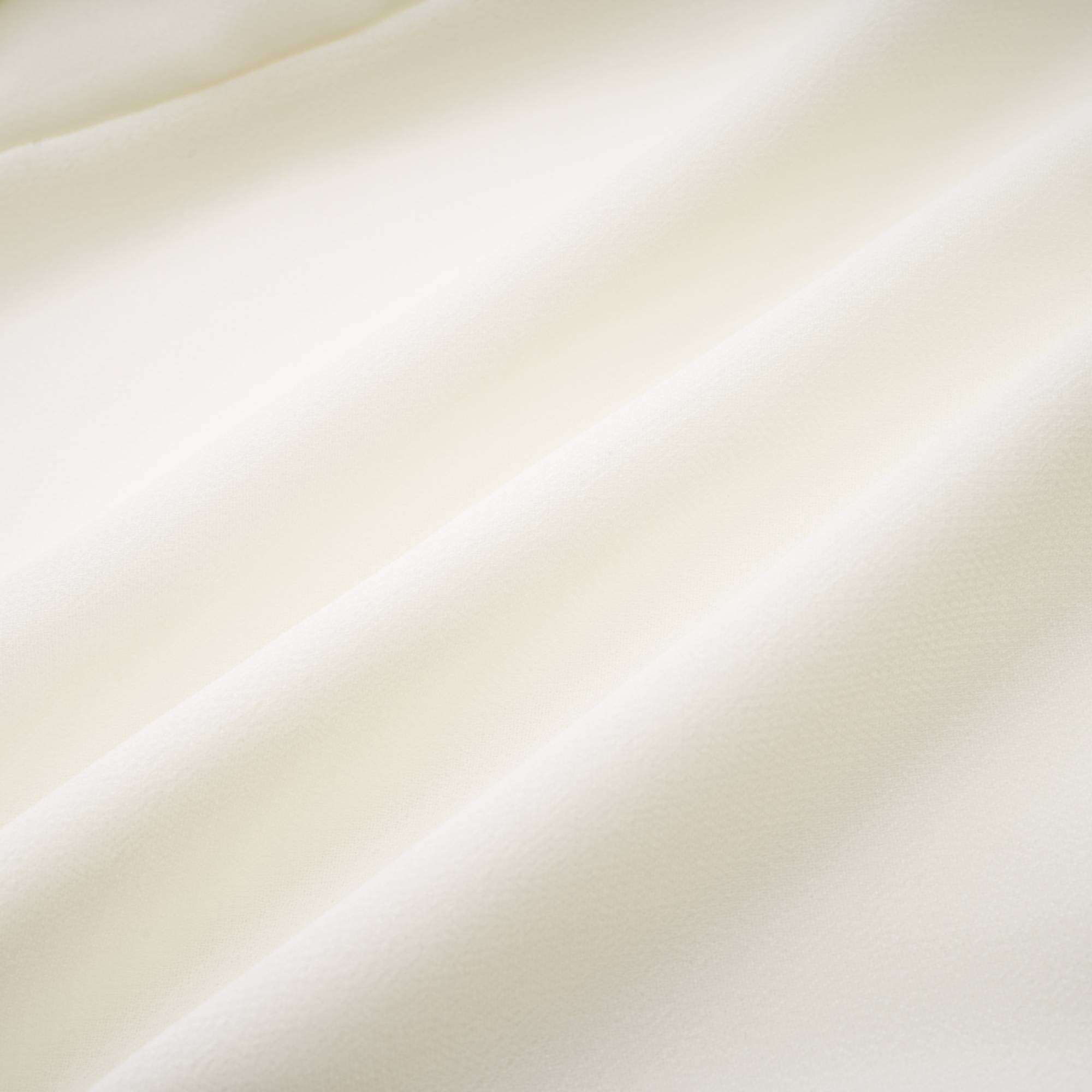 Fauve white ruffle strapless long-sleeve blouse (US Only)
